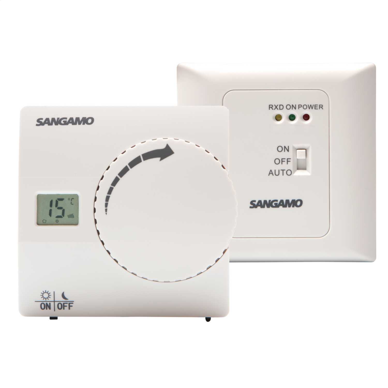 Sangamo Choice Wireless Digital Room Thermostat (CHOICE RSTAT3RF) CEF