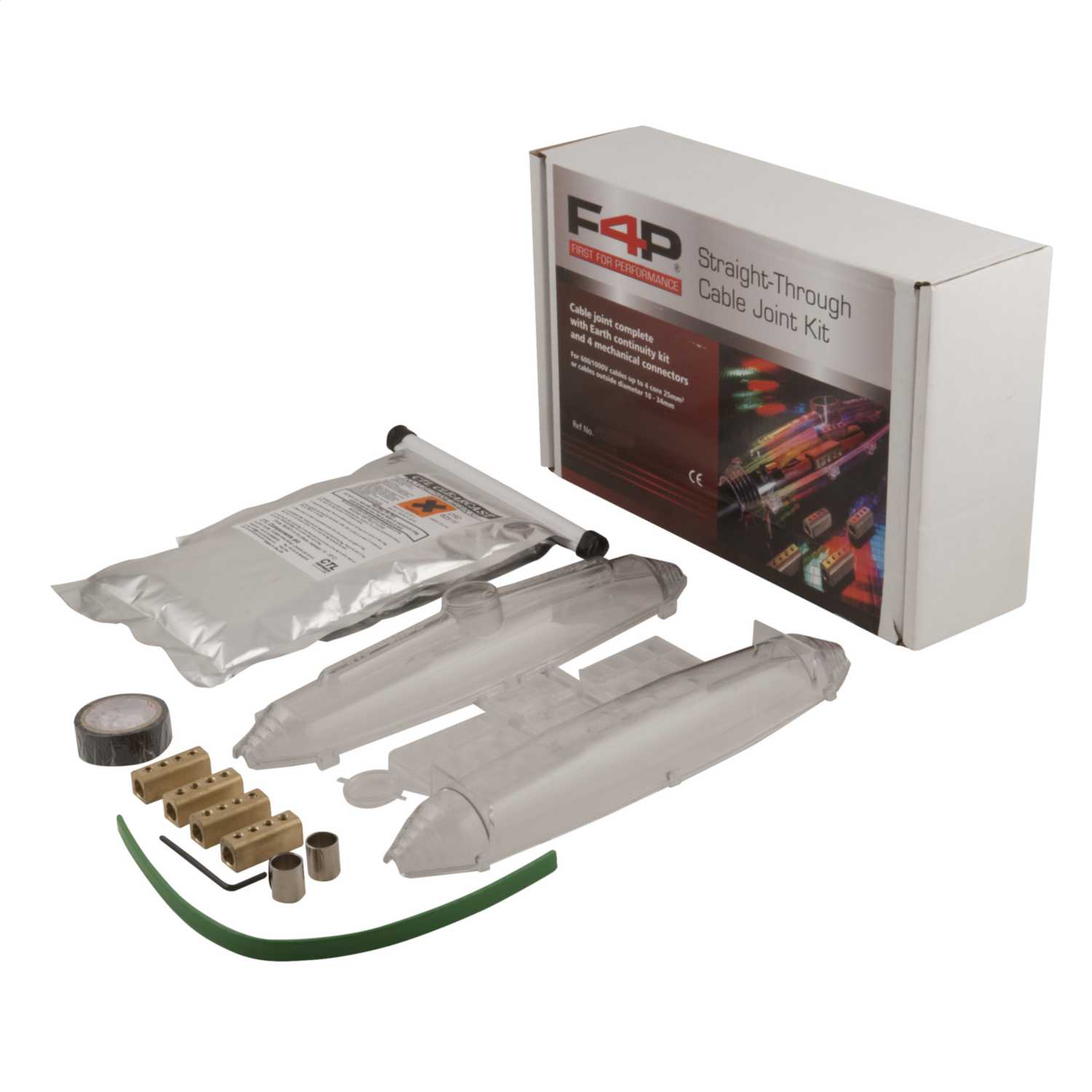 F4P CM3+C Straight Resin Joint Kit for Cables up to 95mm 4 Core (CM3+C) CEF