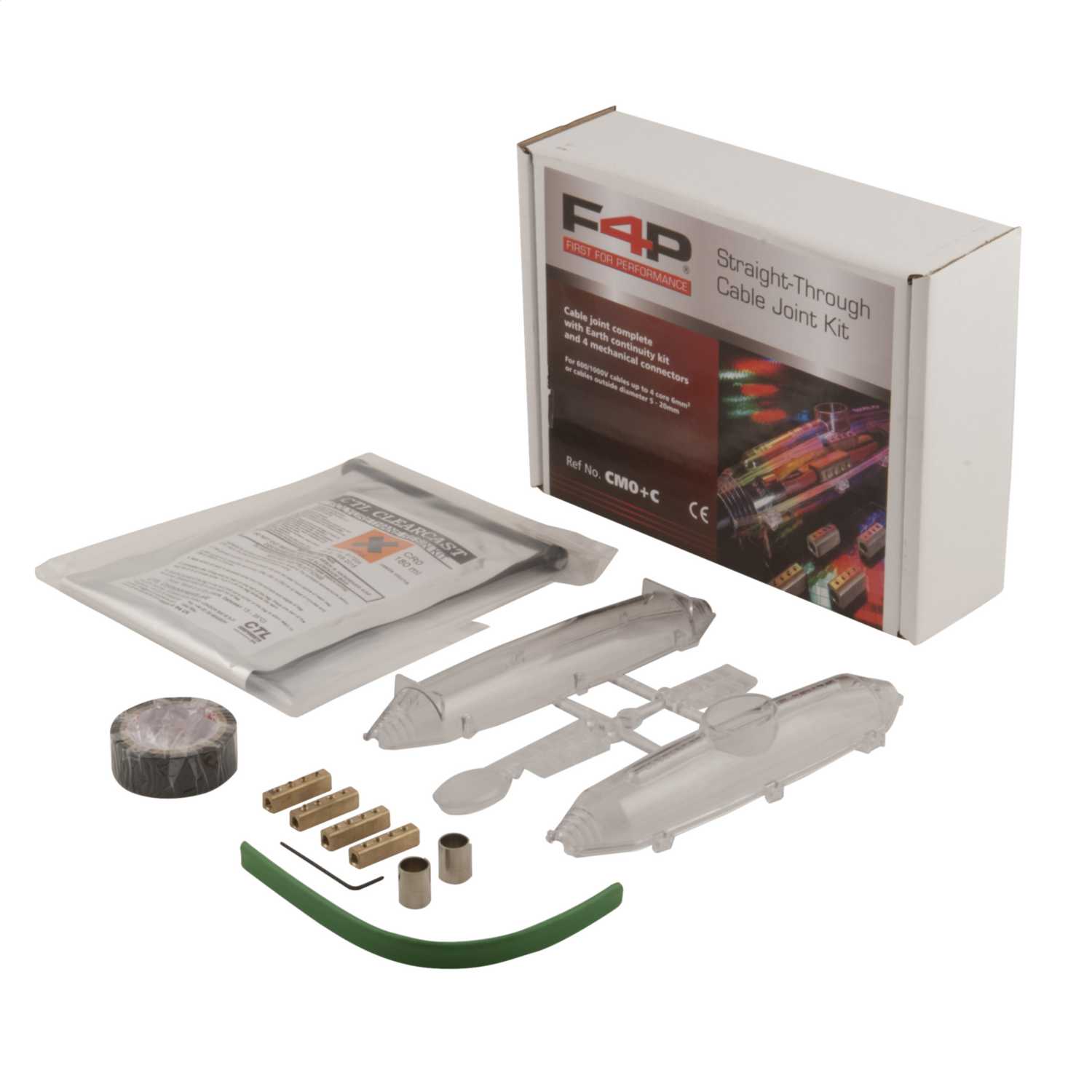 F4P CMO+C Straight Resin Joint Kit for Cables up to 6mm 4 Core (CMO+C) CEF
