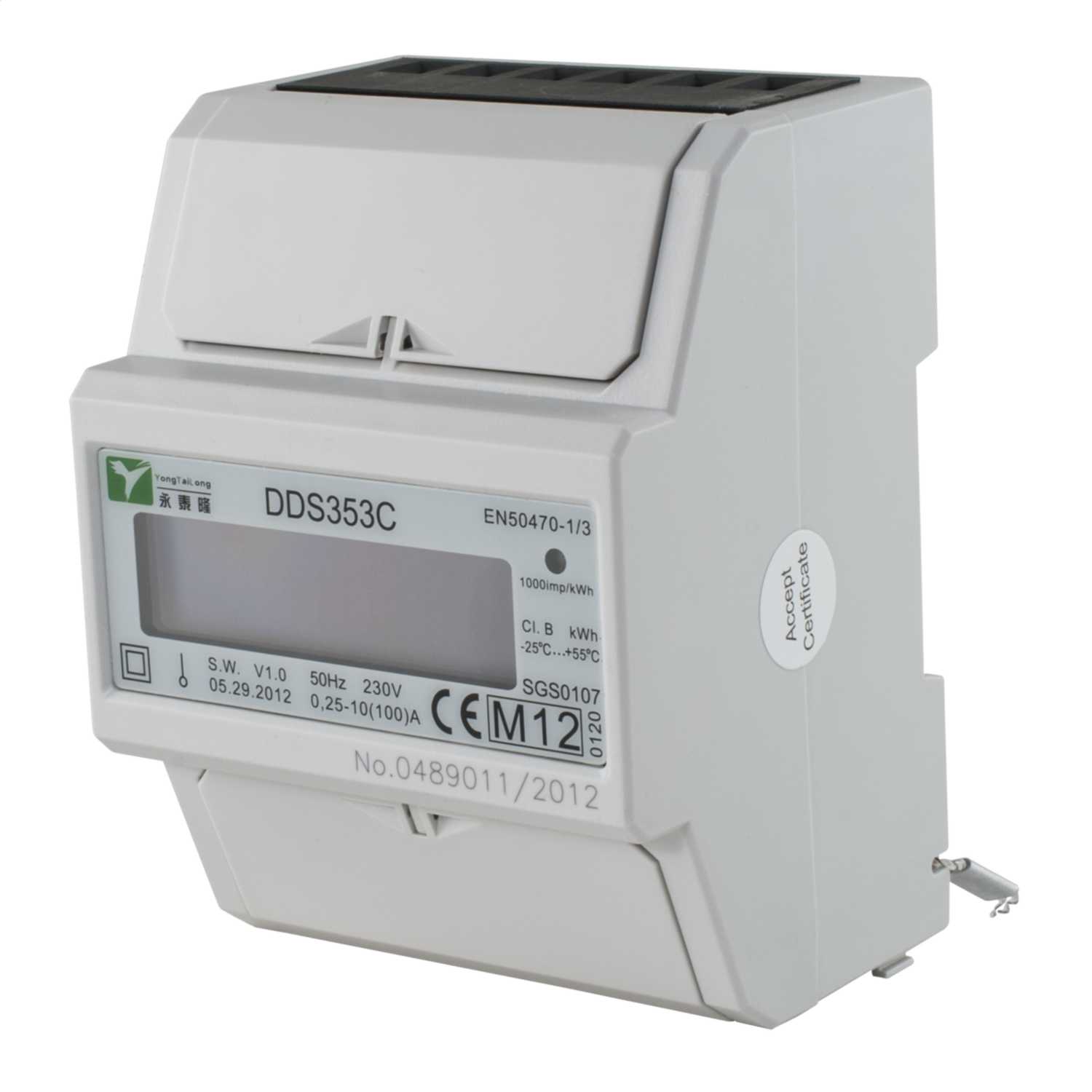 MCG 100A Single Phase MID Certified KWh Meter (D1P100A/4M) | CEF