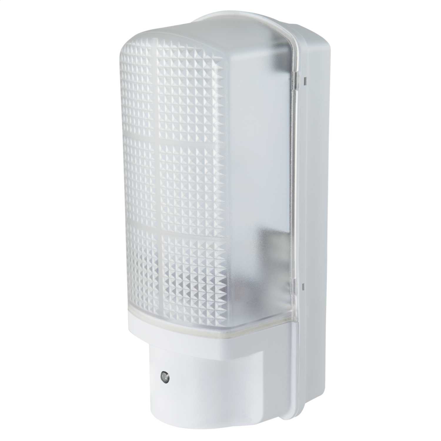 Fusion 7W LED Porch Light c/w Photocell White (DLPLLED7WH+P) CEF