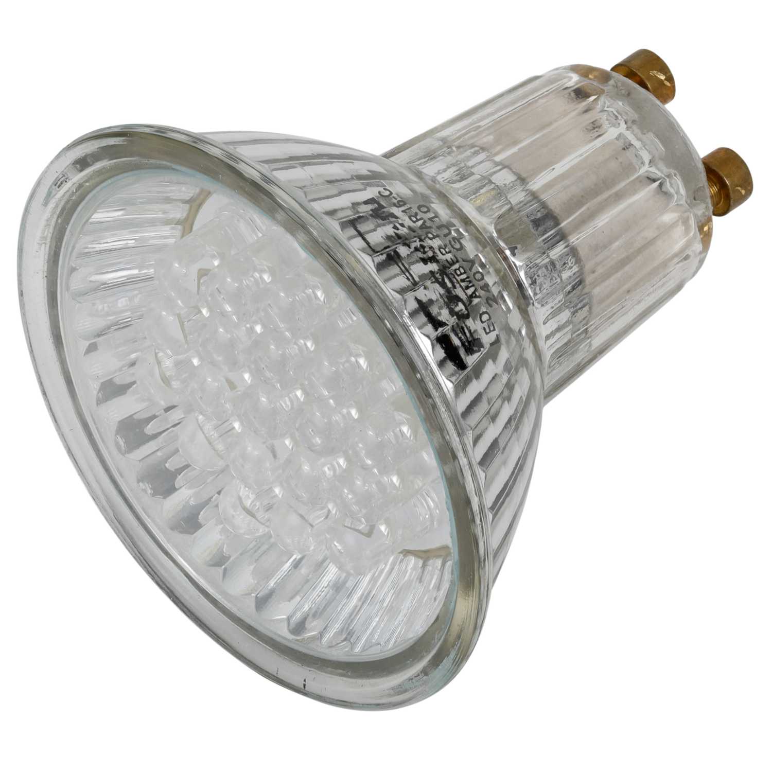 Fusion 1W GU10 LED Non Dimmable Lamp Amber (EDLED/GU10/AM) CEF