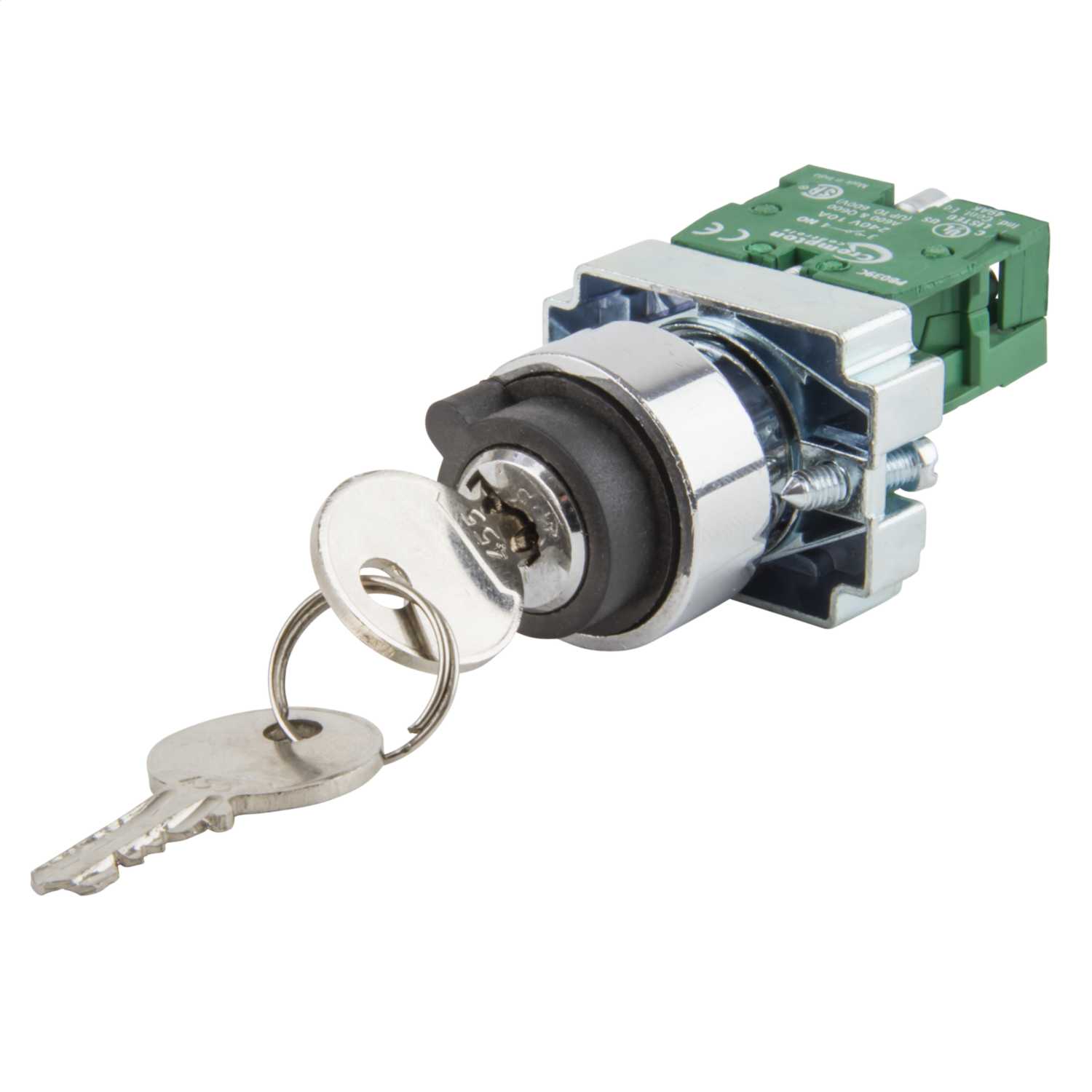 Crompton 2 Position Stayput Switch Key Operated 1 NO Contact (GHV2900 ...