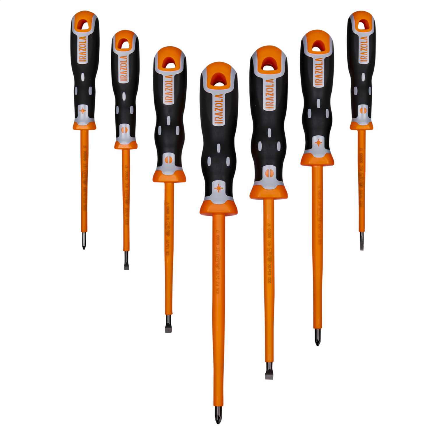 Irazola 1000V 7 Piece Insulated Screwdriver Set (IZ202032) CEF