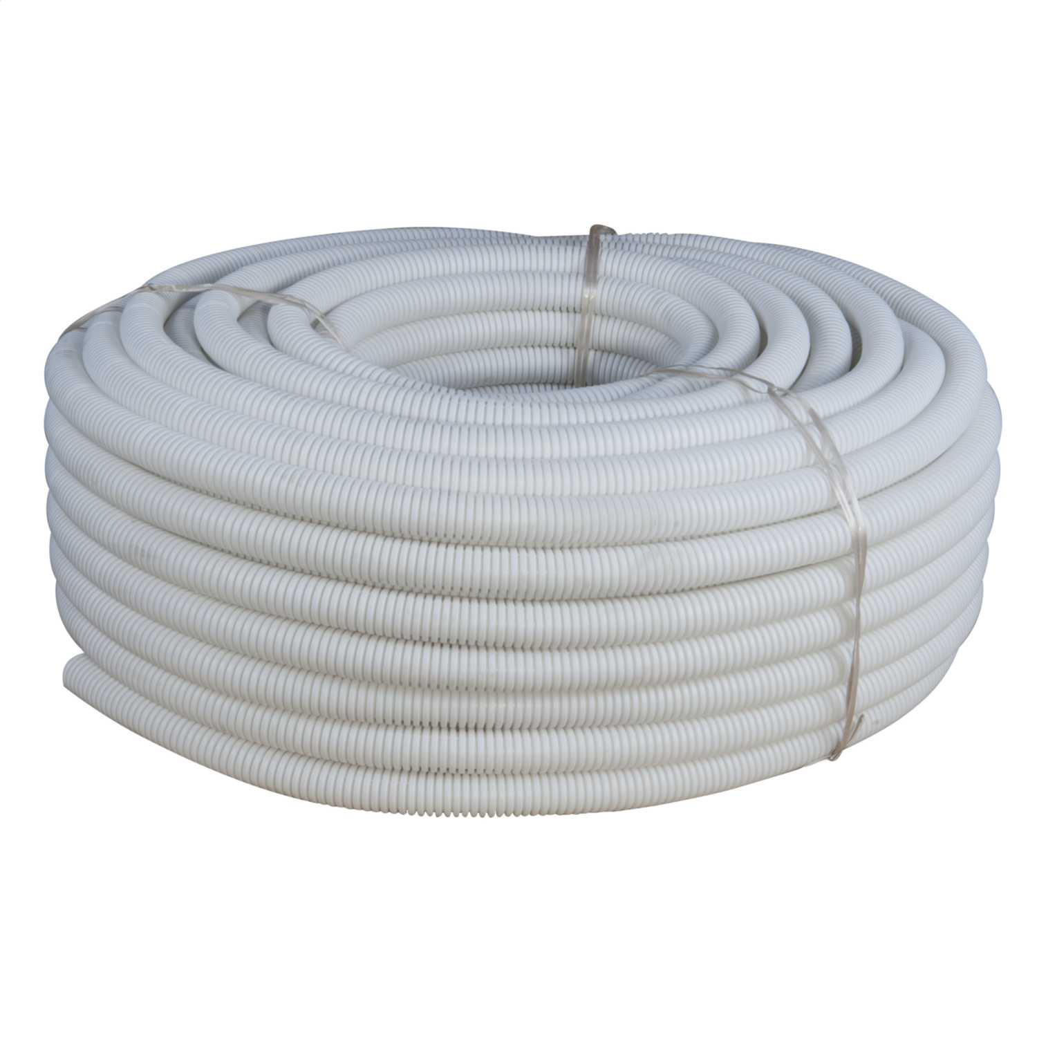 Connexs 20mm Polypropylene Flexible Conduit White 50m Reel N2050mw Cef 7783