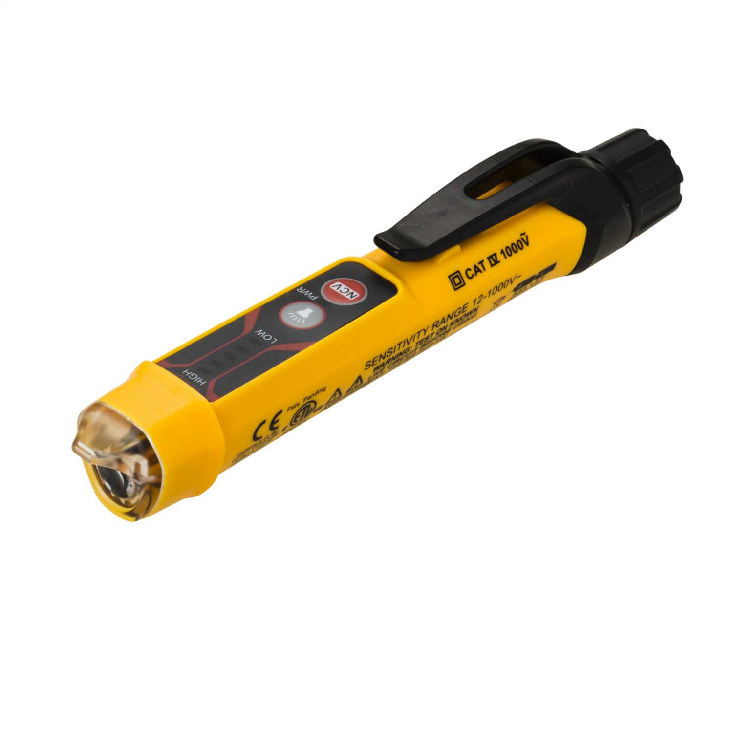 Klein NCVT3 Non Contact Voltage Detector 12-1000V with Flashlight (NCVT ...