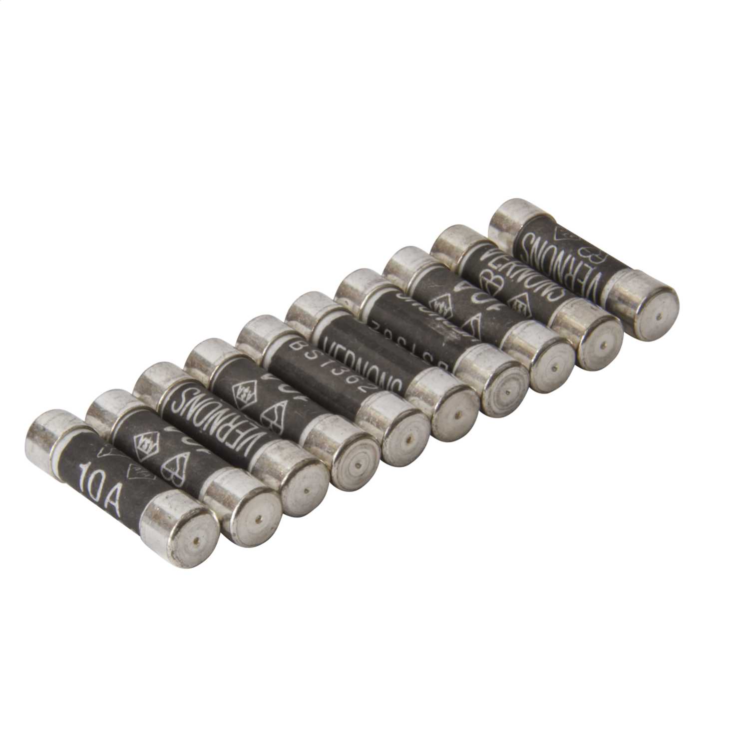Lawson 10A BS 1362 Plug Top Fuse (Pack of 10) (PL10) CEF