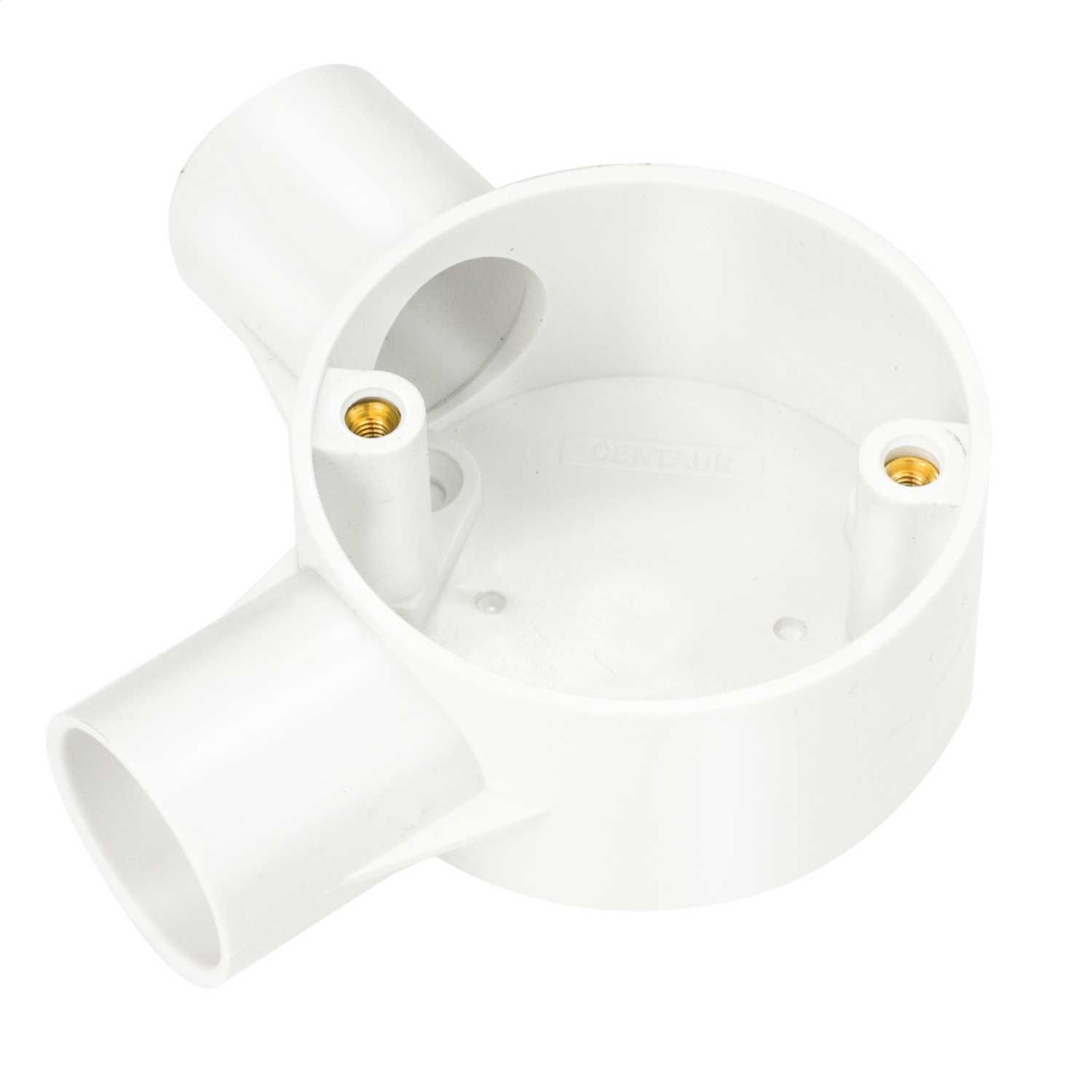 Centaur 25mm PVC Conduit Angle Box White (Sold in 1's) (25 CRB 4W) | CEF