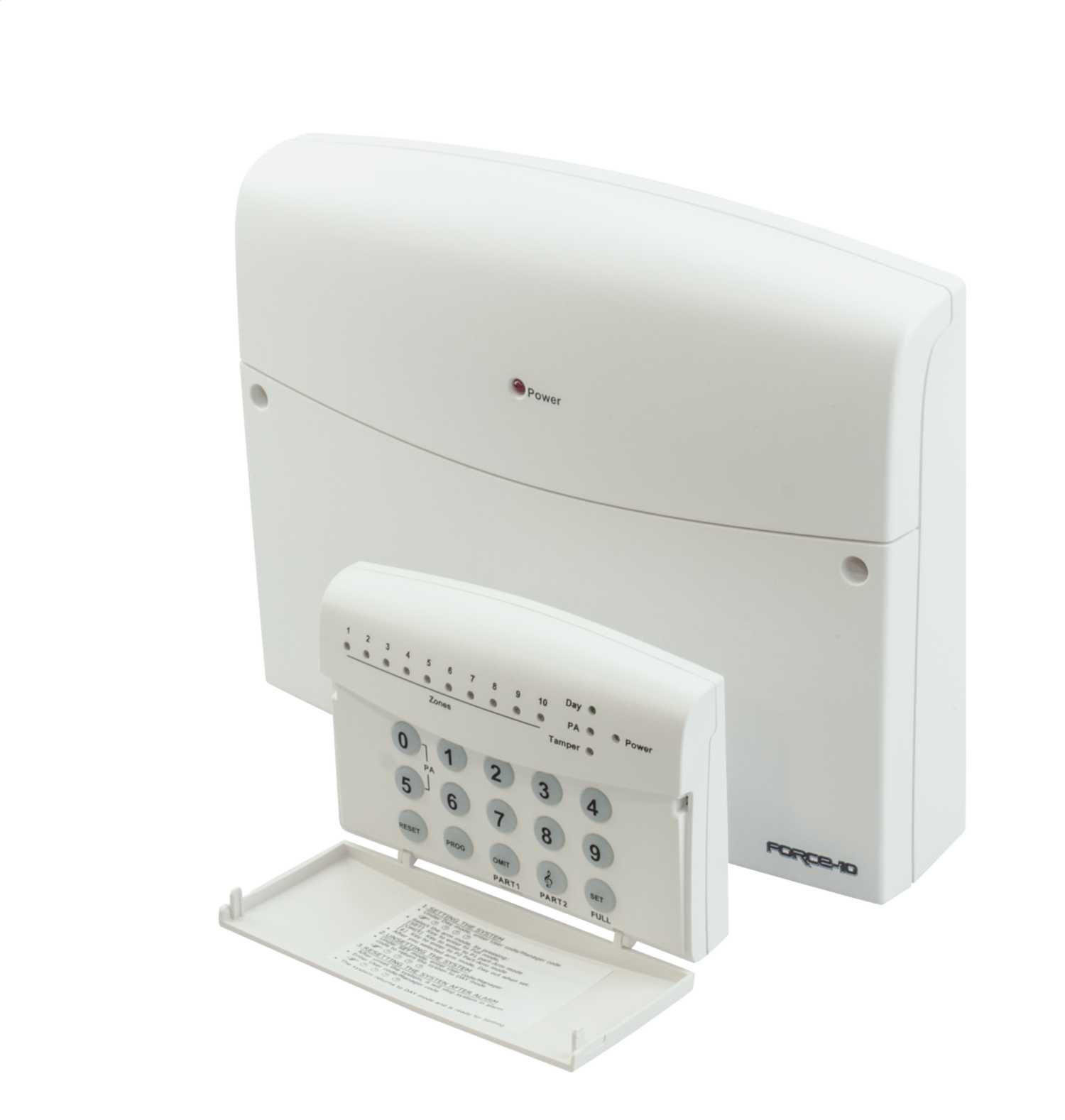 Challenger 10 Zone Panel with Remote LED Keypad (AP11LED) CEF