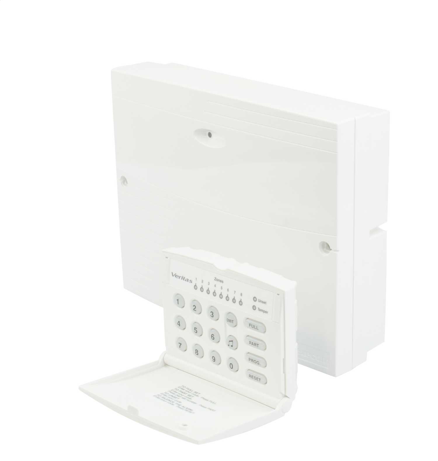 Veritas R8 8 Zone Alarm Panel with Remote Keypad (AP52) CEF