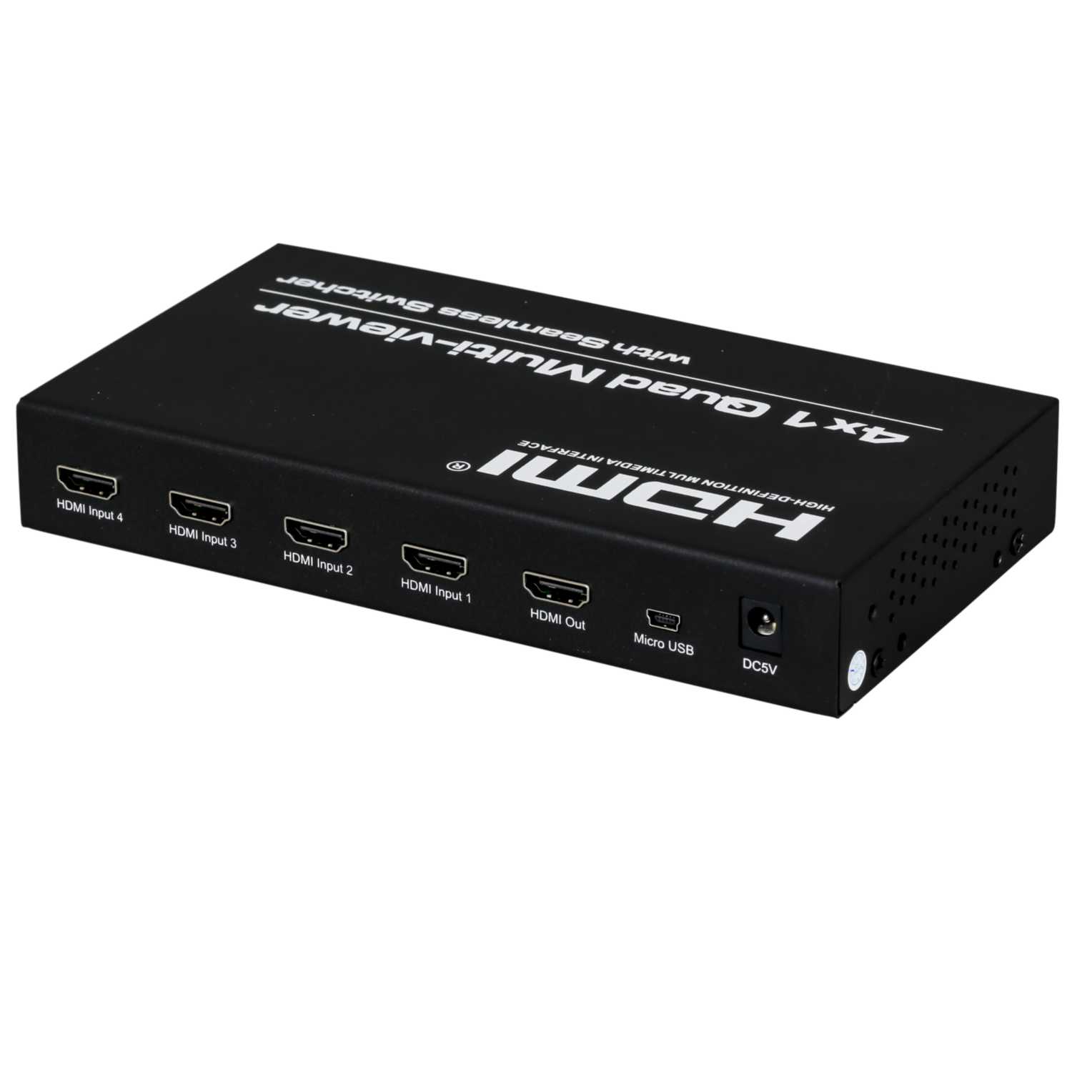 Facina HDMI Quad Splitter / Switcher (VKHDMIQ) | CEF