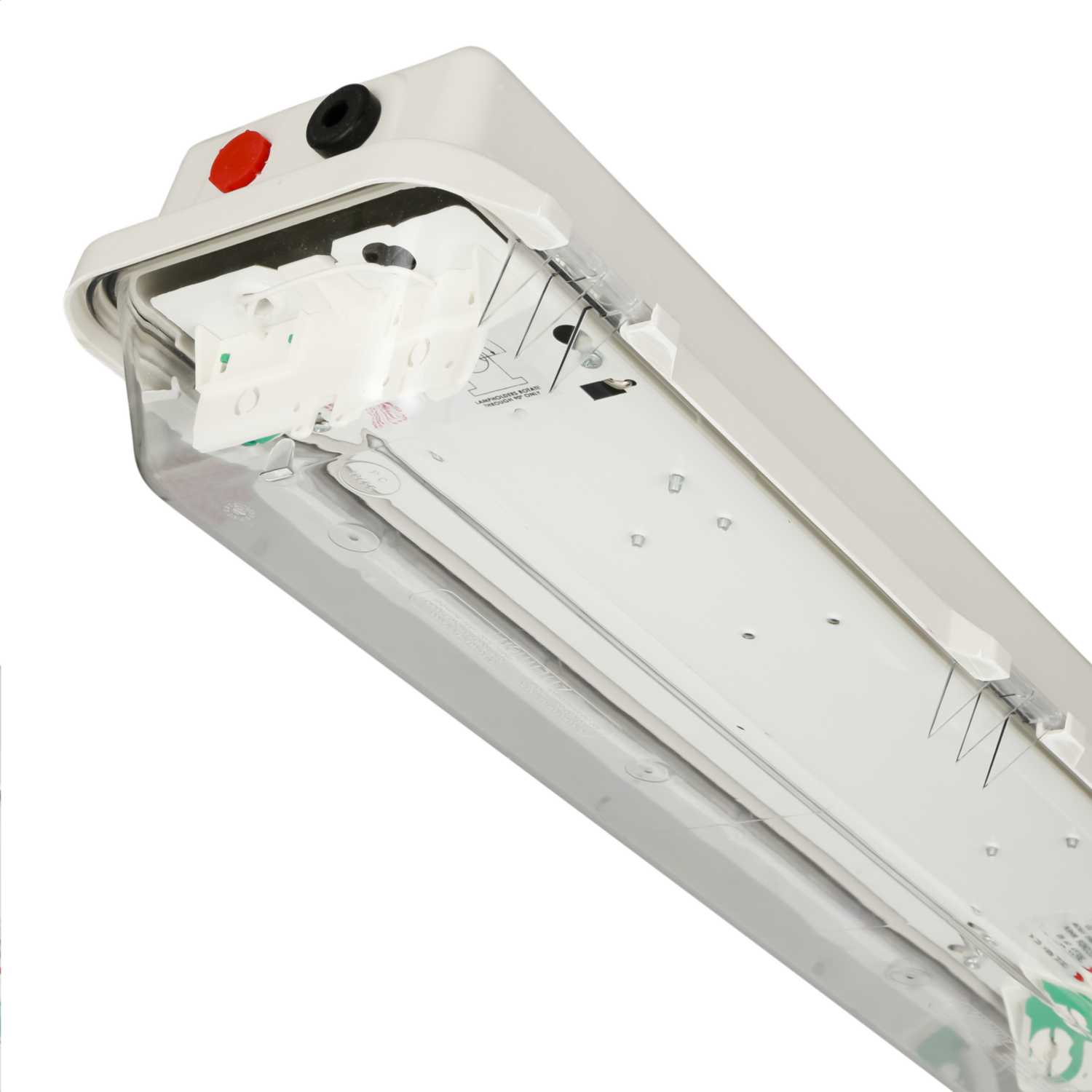 Chalmit 2 x 18W T8 Zone 1 Exe High Frequency Emergency Light Fitting