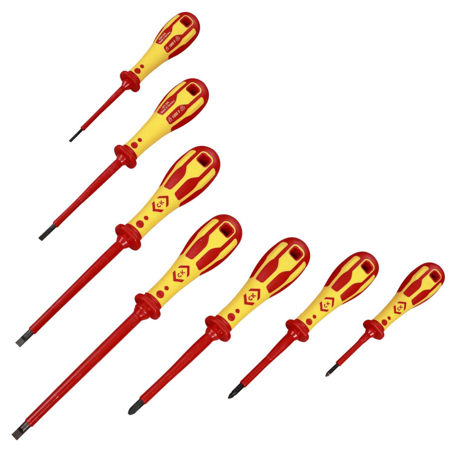 CK 7 Piece VDE Screwdriver Set (T49193D) CEF