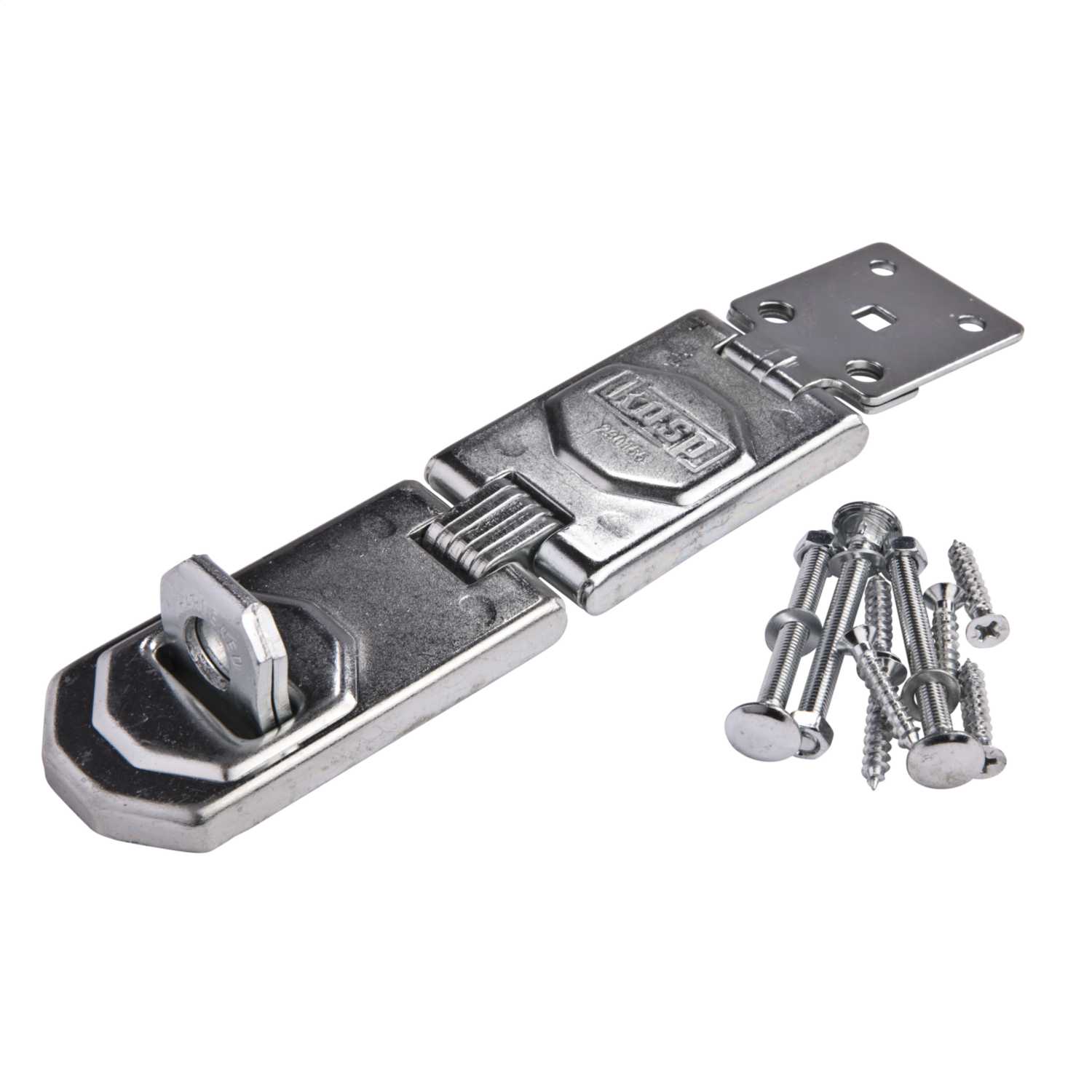 Kasp 155mm Universal Hasp and Staples Steel (K230155D) CEF