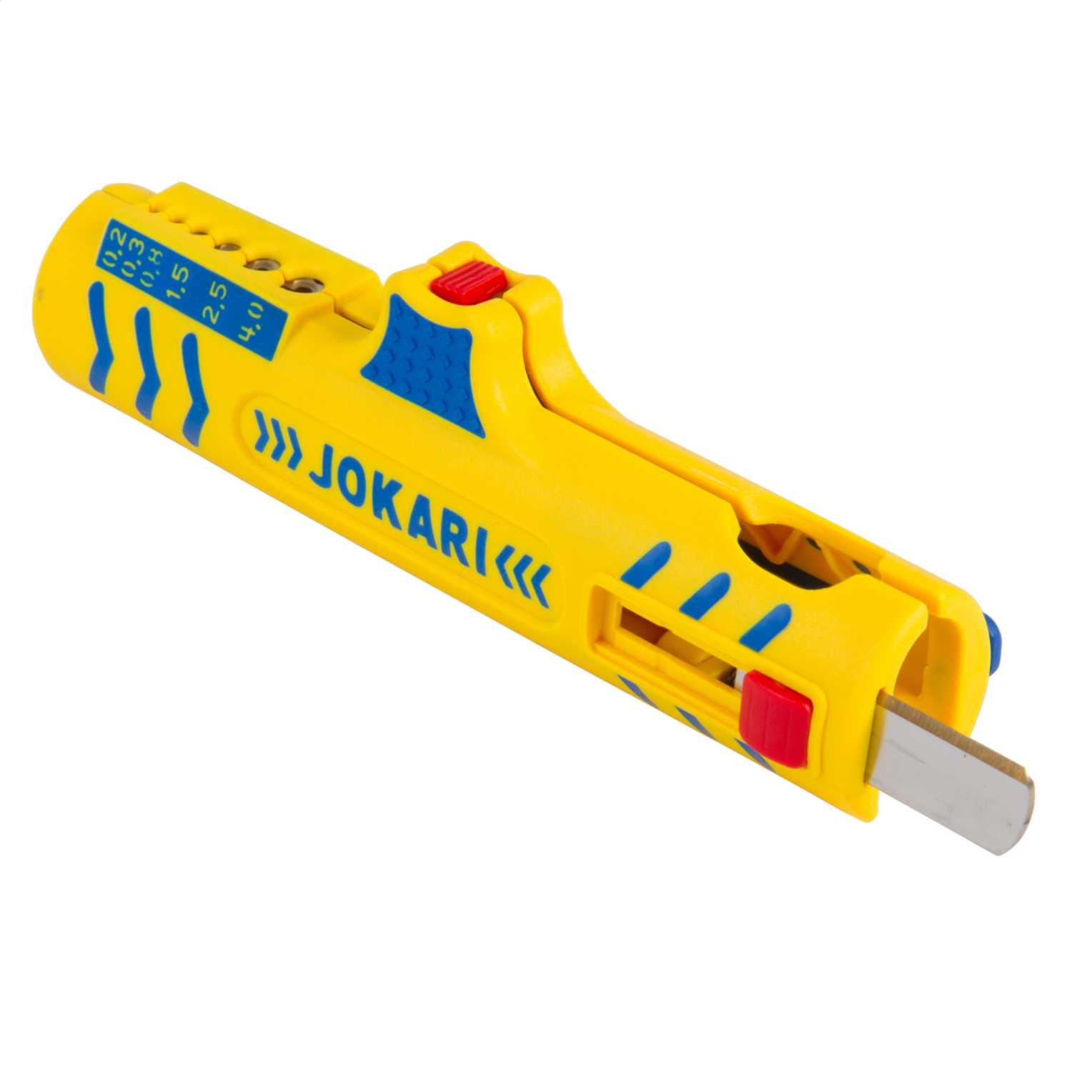 Pince à Dénuder Jokari Secura No. 15 30155 Pour Câble Rond 8 à 13 Mm - Outillage Pro Allemand