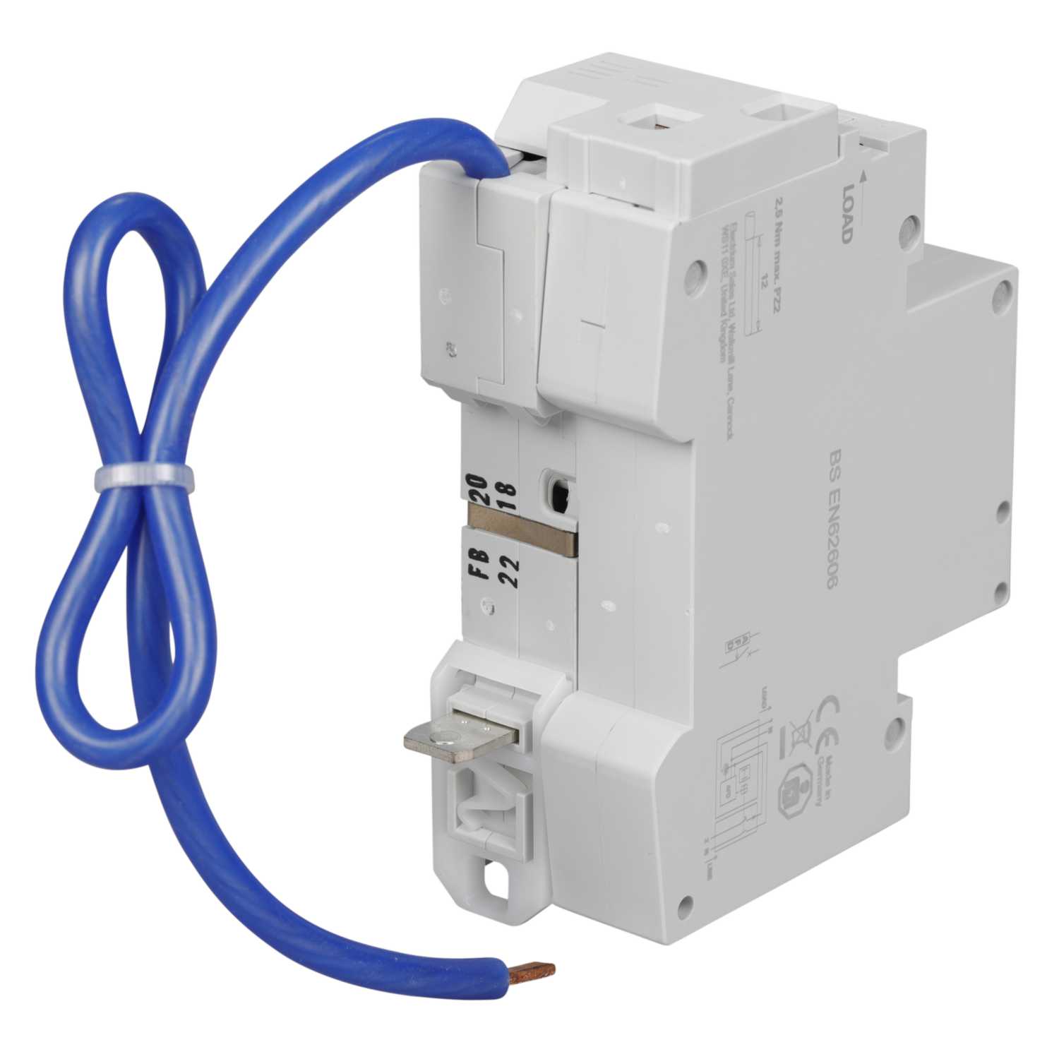 Crabtree 25A Double Pole 2 Module B Curve 6kA 30mA AFDD Combined RCBO ...