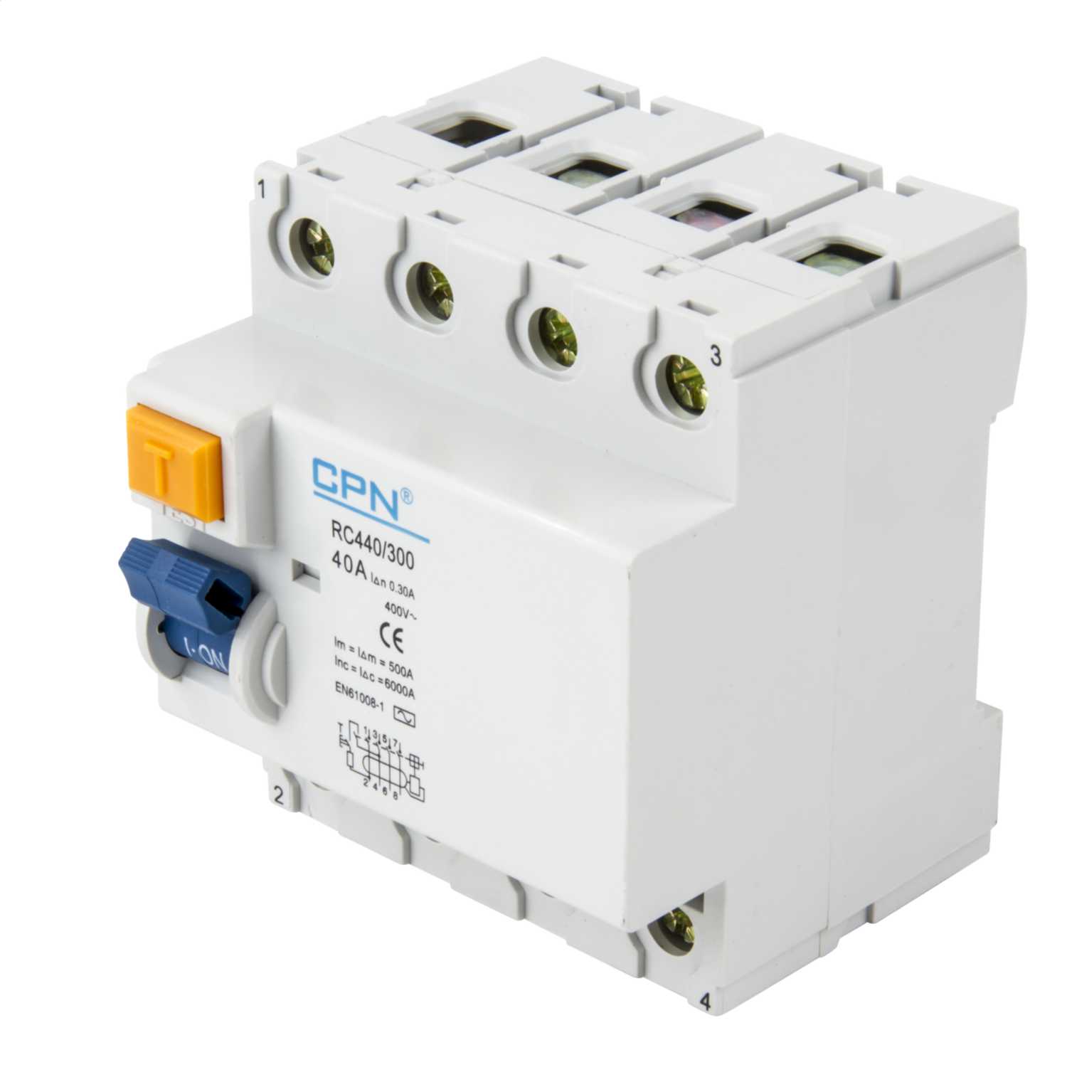 Cudis CPN 40A 4 Pole 300mA RCD (RC440/300) | CEF