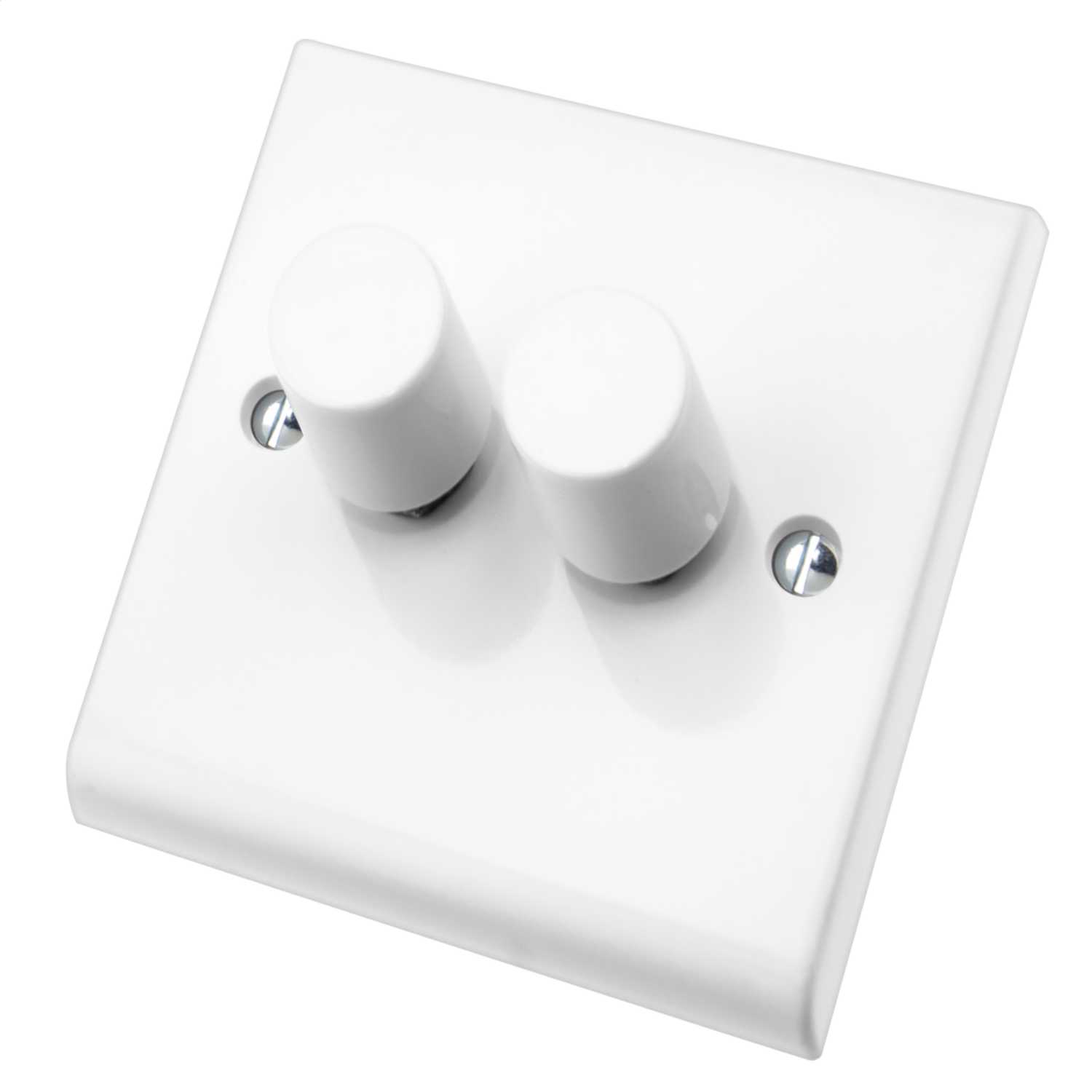 Deta 400W 2 Gang 2 Way Dimmer Switch (S1254) CEF