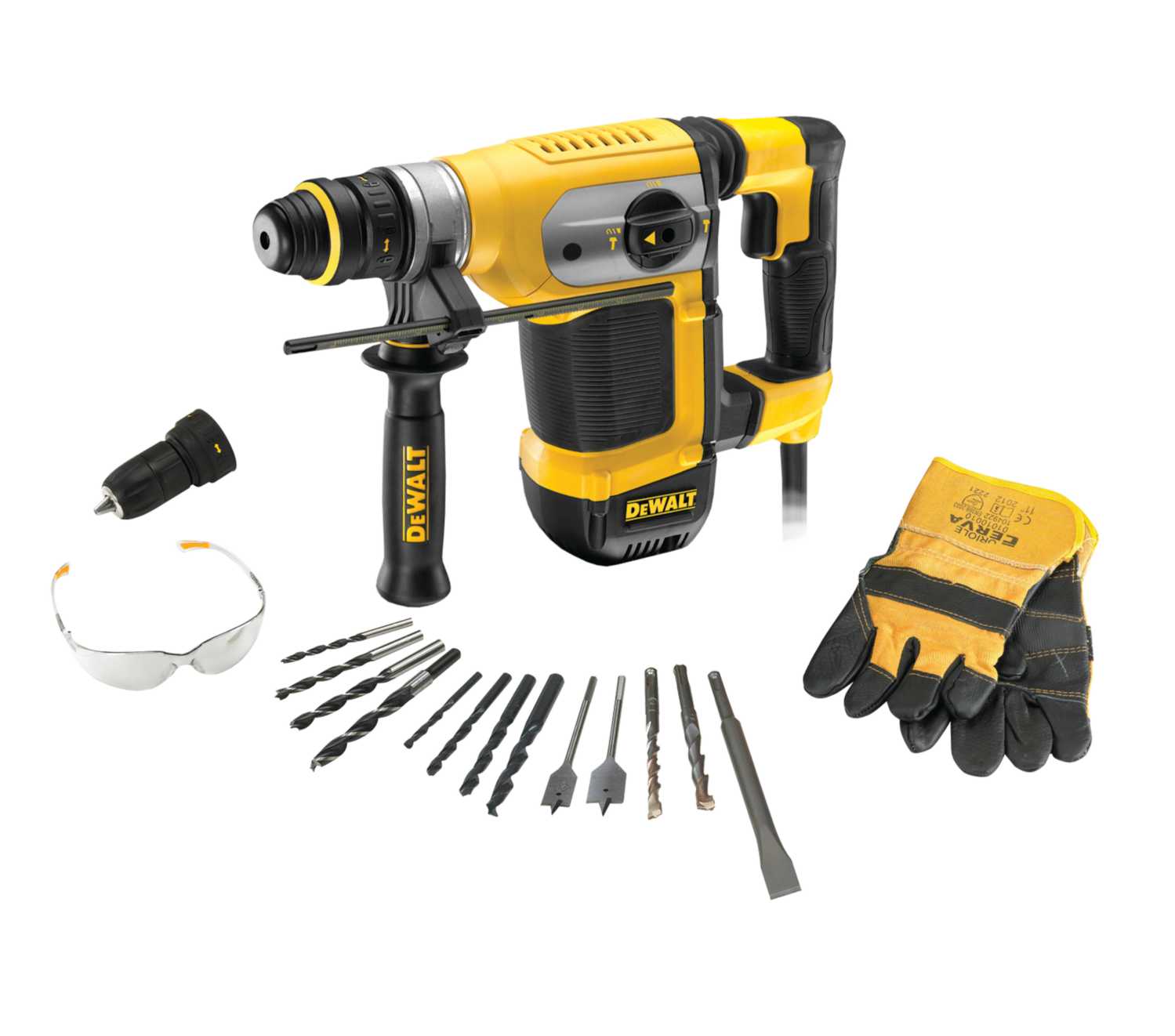 Dewalt D25417KTLJTJ11 240V SDS Hammer Drill (D25417KTJTJ11) CEF