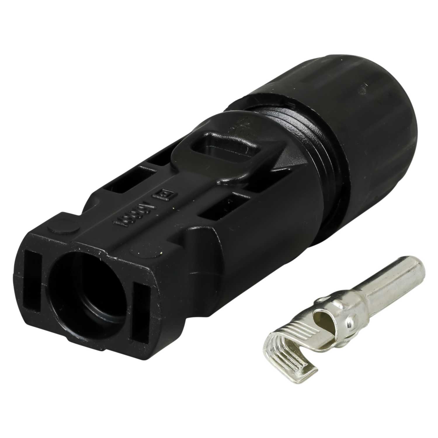 DiLog 20A Male Type 4 Connectors Black (Pack of 10) (SLC4M10) CEF