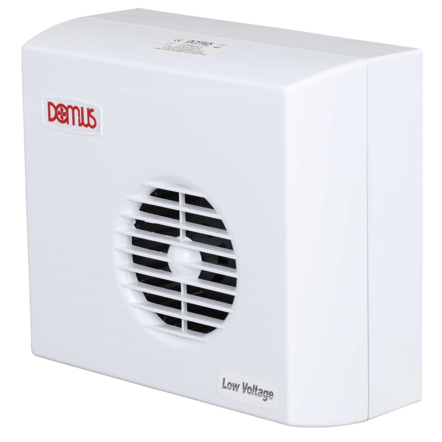Domus Ventilation Curzon 12V 100mm 4" Centrifugal Fan with Timer