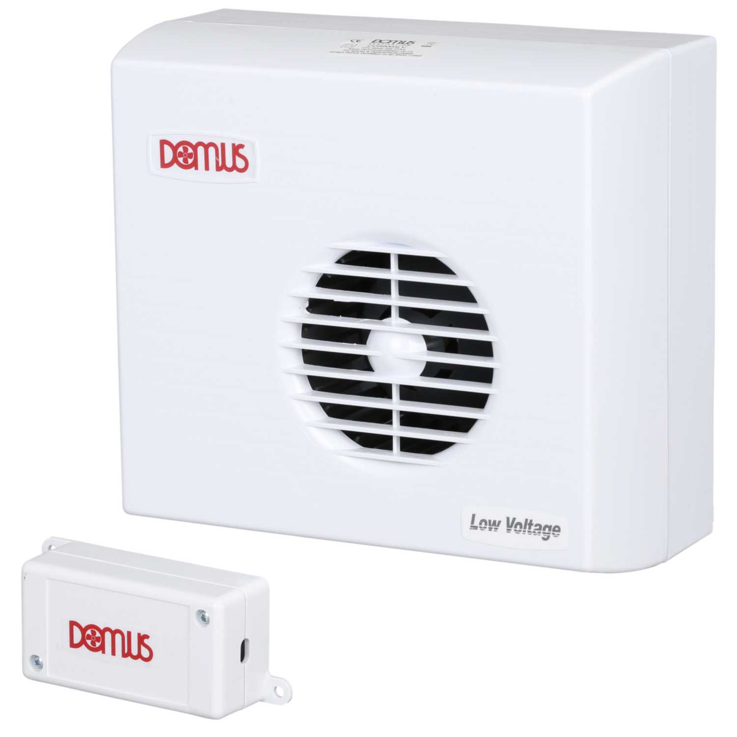 Domus Ventilation Curzon 12V 100mm 4" Centrifugal Fan with Timer