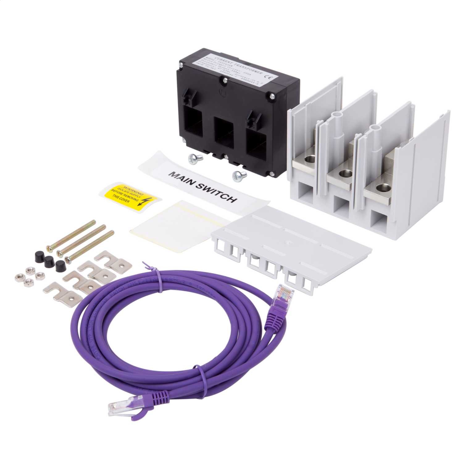 Eaton 250A 3 Pole Connection Kit with Metering CT and Cable