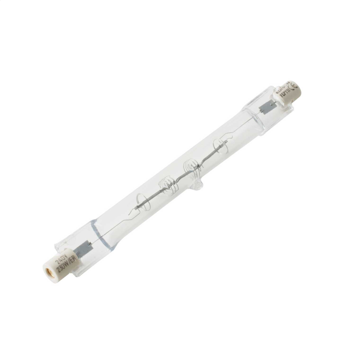 Fusion 230W 230V R7s 118mm Energy Saving Linear Halogen Lamp 2900K ...