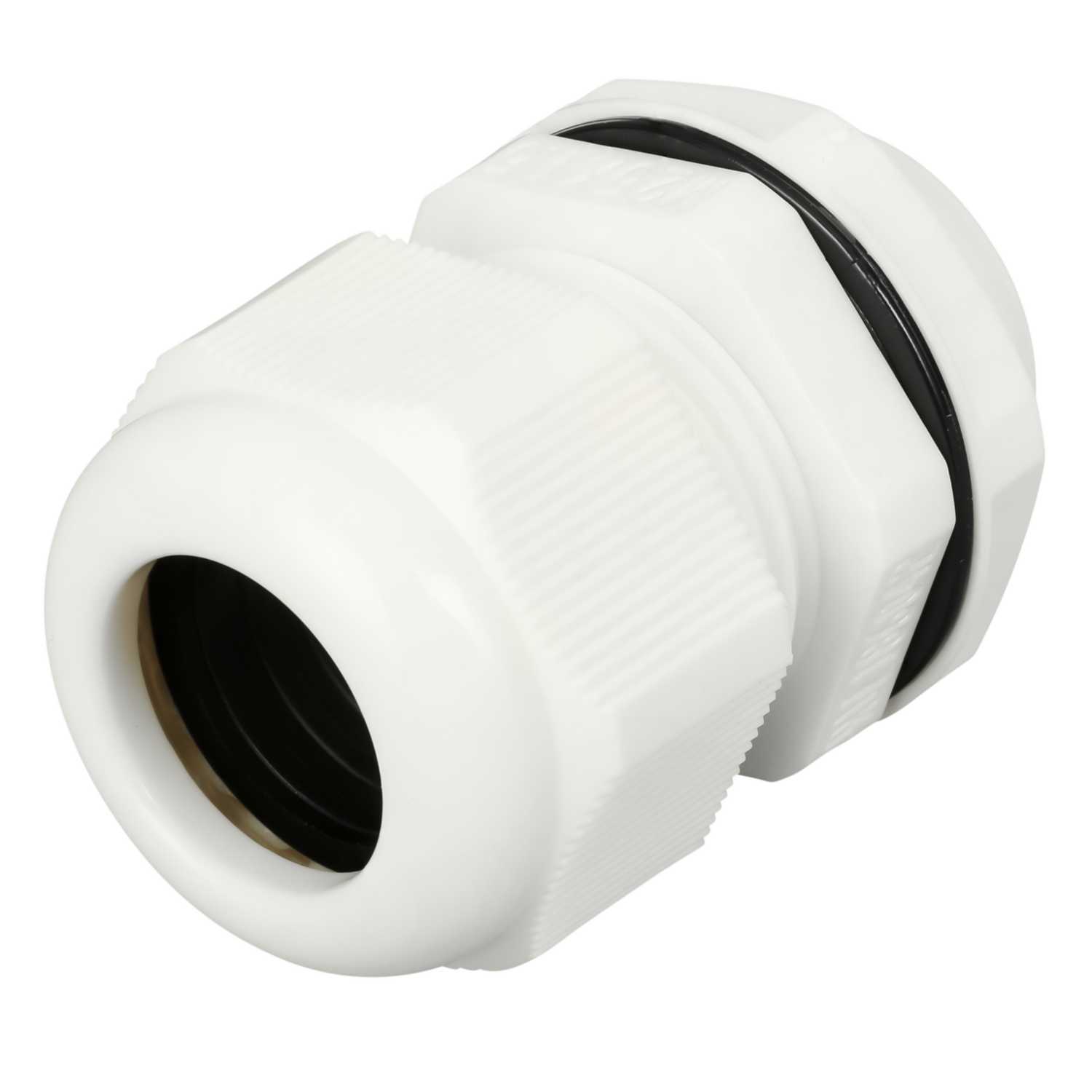 Engex 25mm IP68 Nylon Compression Gland White (Pack of 10) (HAM25W) | CEF