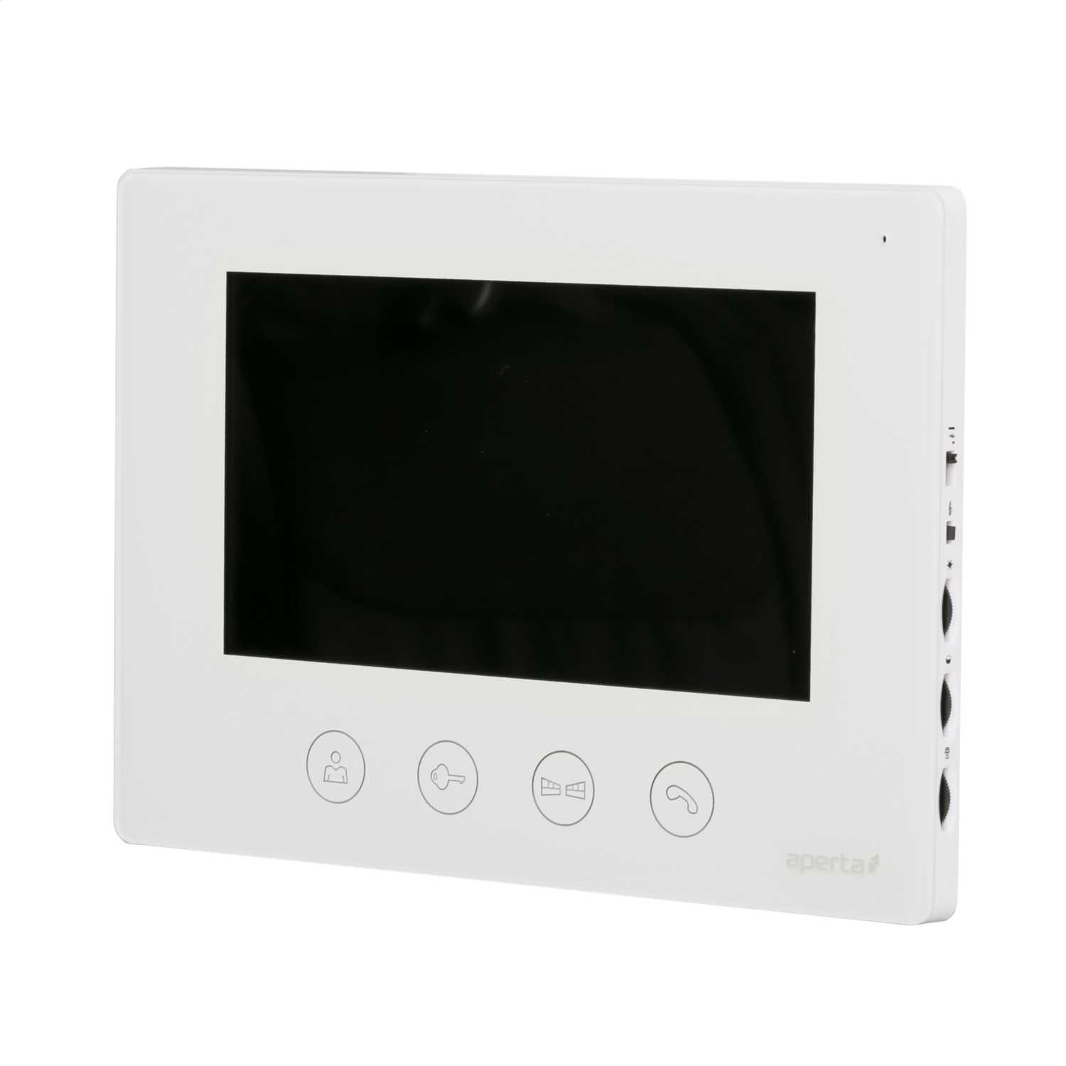 ESP Aperta Colour Video Door Entry System with Keypad and White Monitor