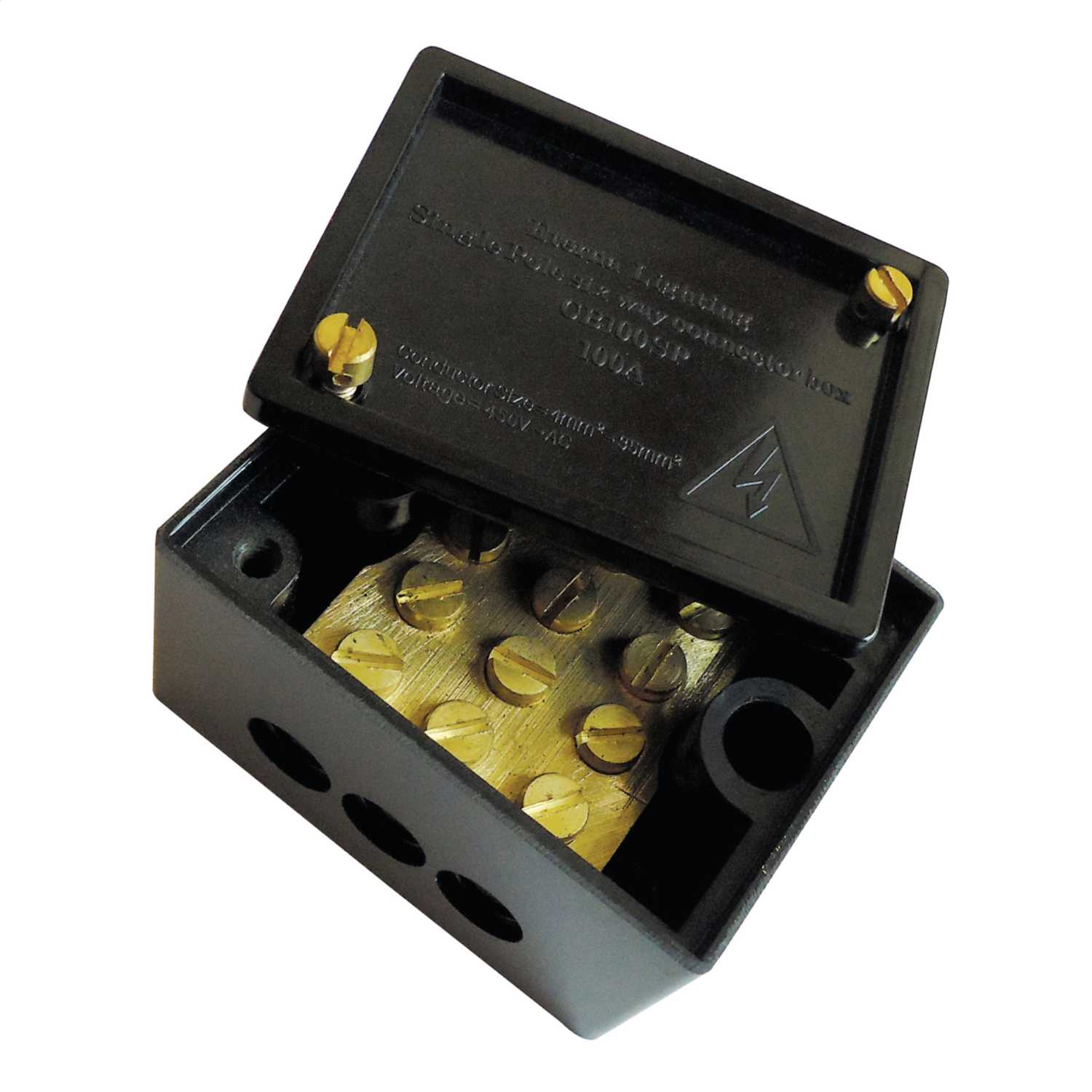 Eterna 100A Single Pole Connector Block (CB100SP) CEF