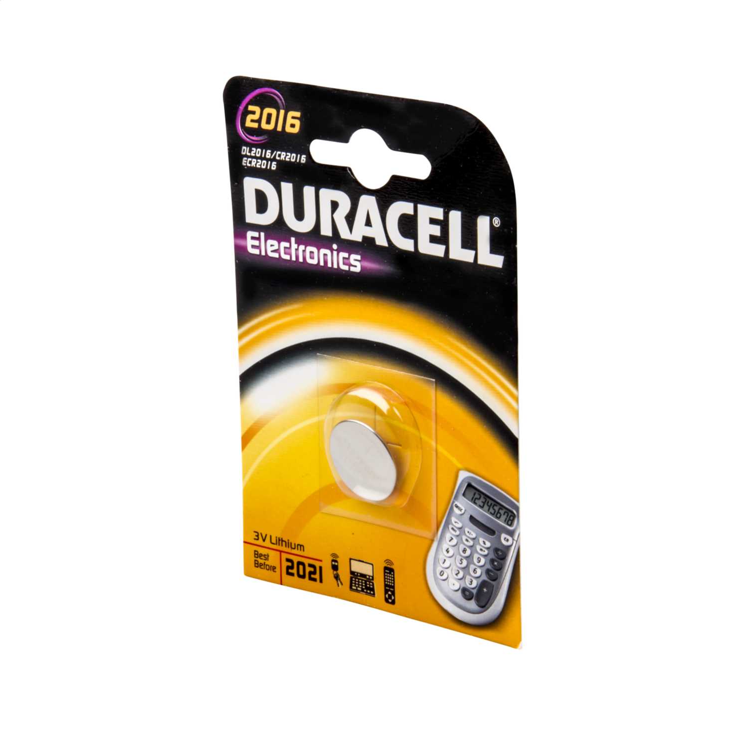 Duracell CR2016 3V Lithium Coin Battery (Pack of 1) (DL2016) | CEF