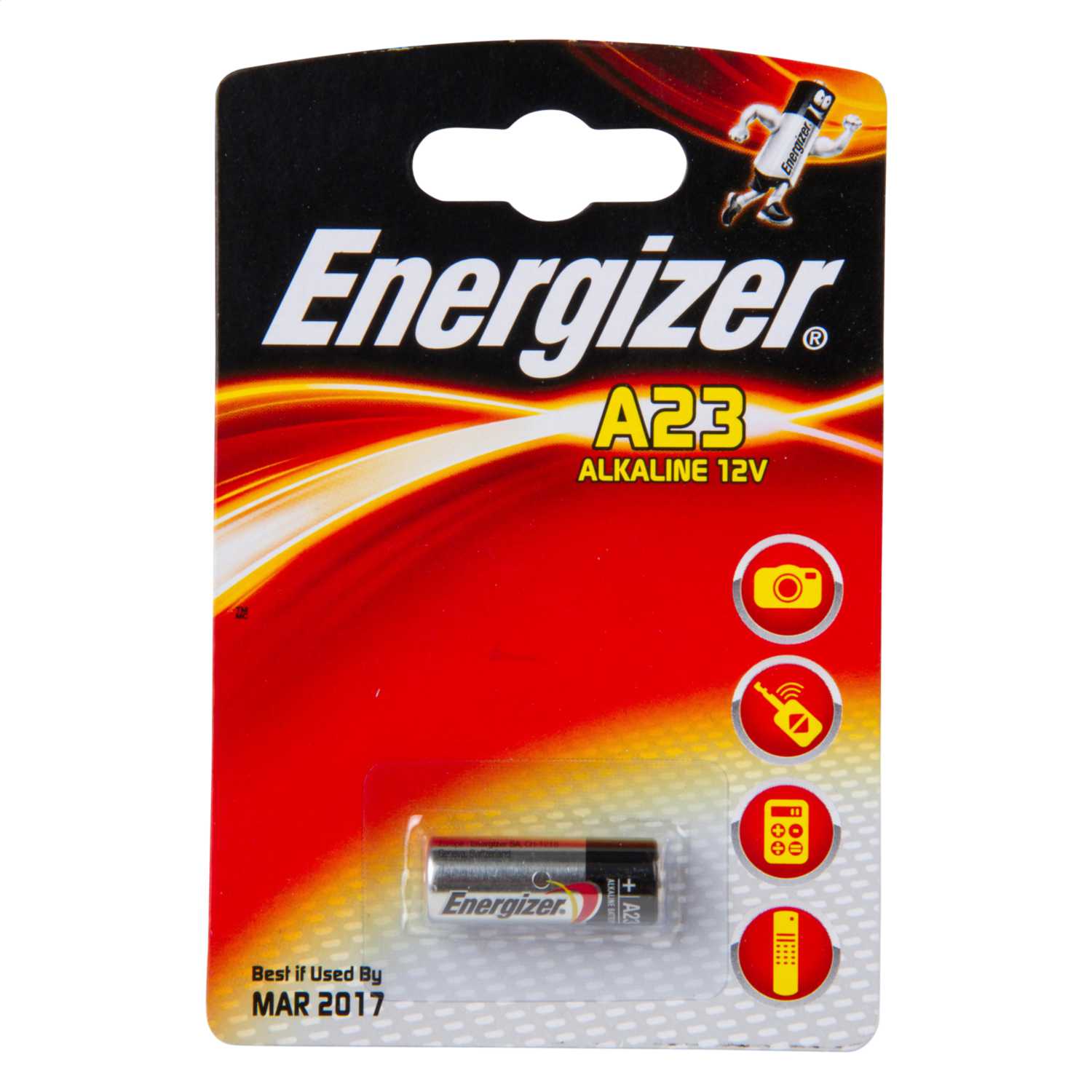 Energizer 12V MN21 Alkaline Battery (E23A) CEF