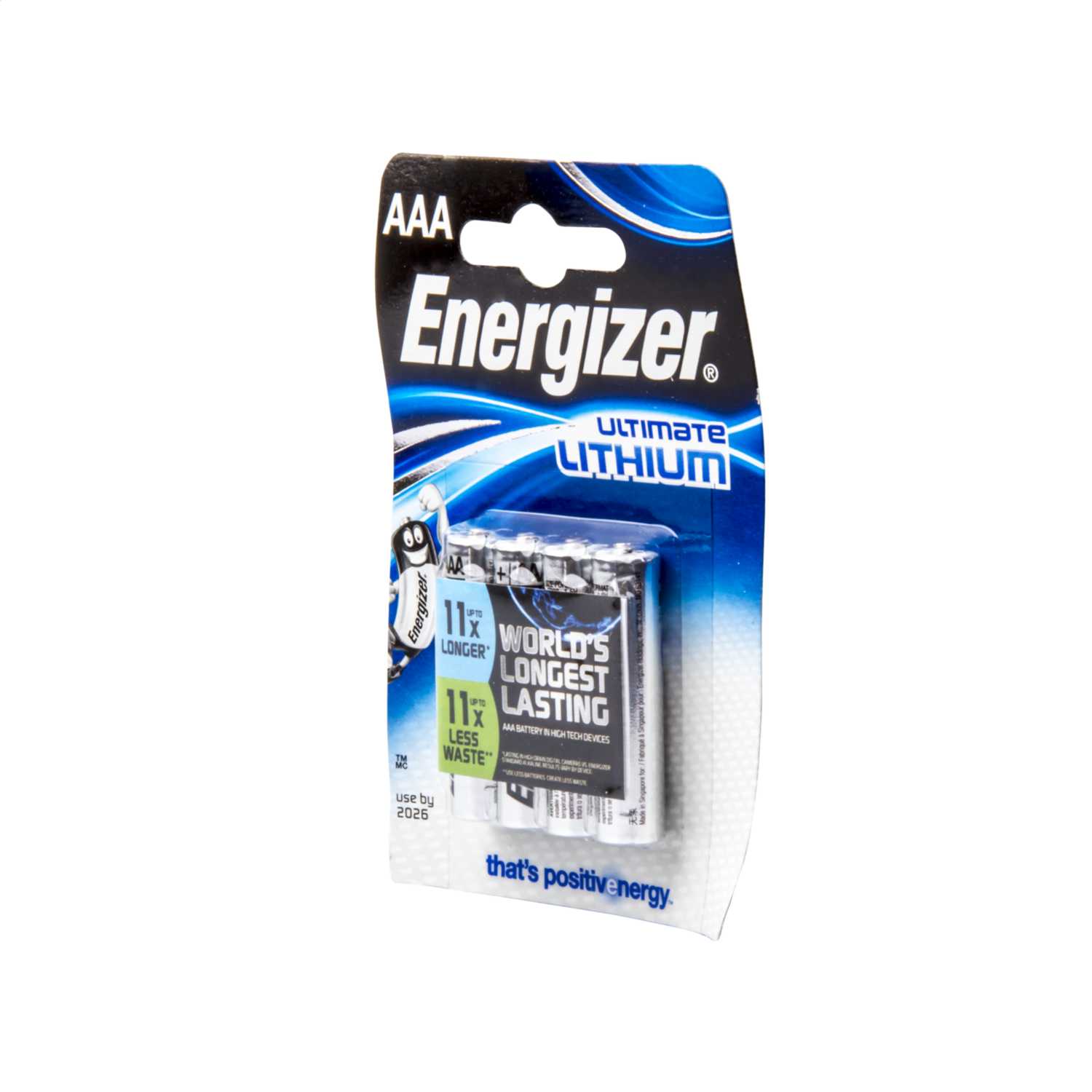 Energizer 1.5V AAA Lithium Battery (Pack of 4) (LITHAAA 4`S) CEF