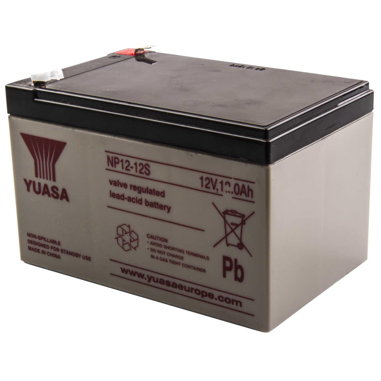 Yuasa 12Ah 12V Sealed Lead Acid Battery (NP1212) CEF