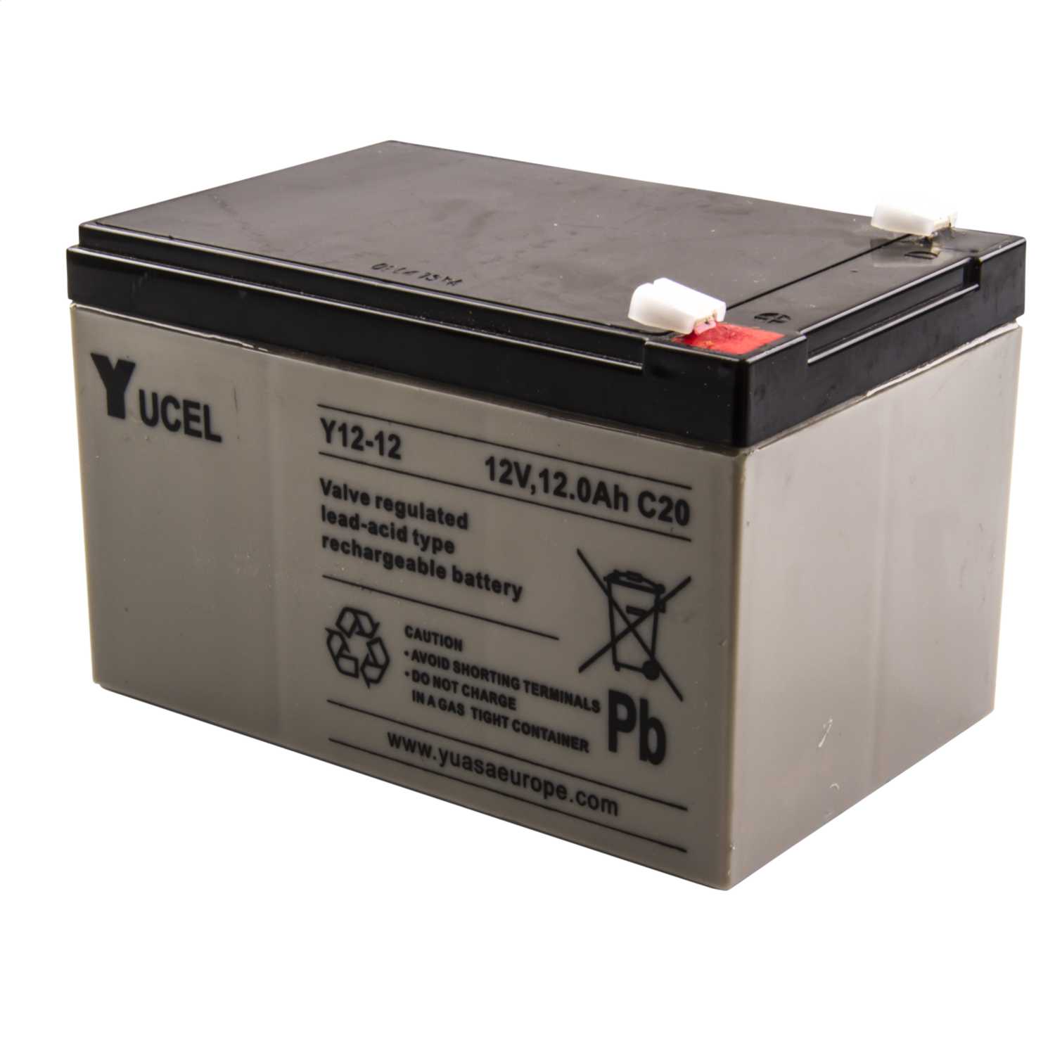 Yuasa 12Ah 12V Sealed Lead Acid Yucel Battery (Y12-12) | CEF