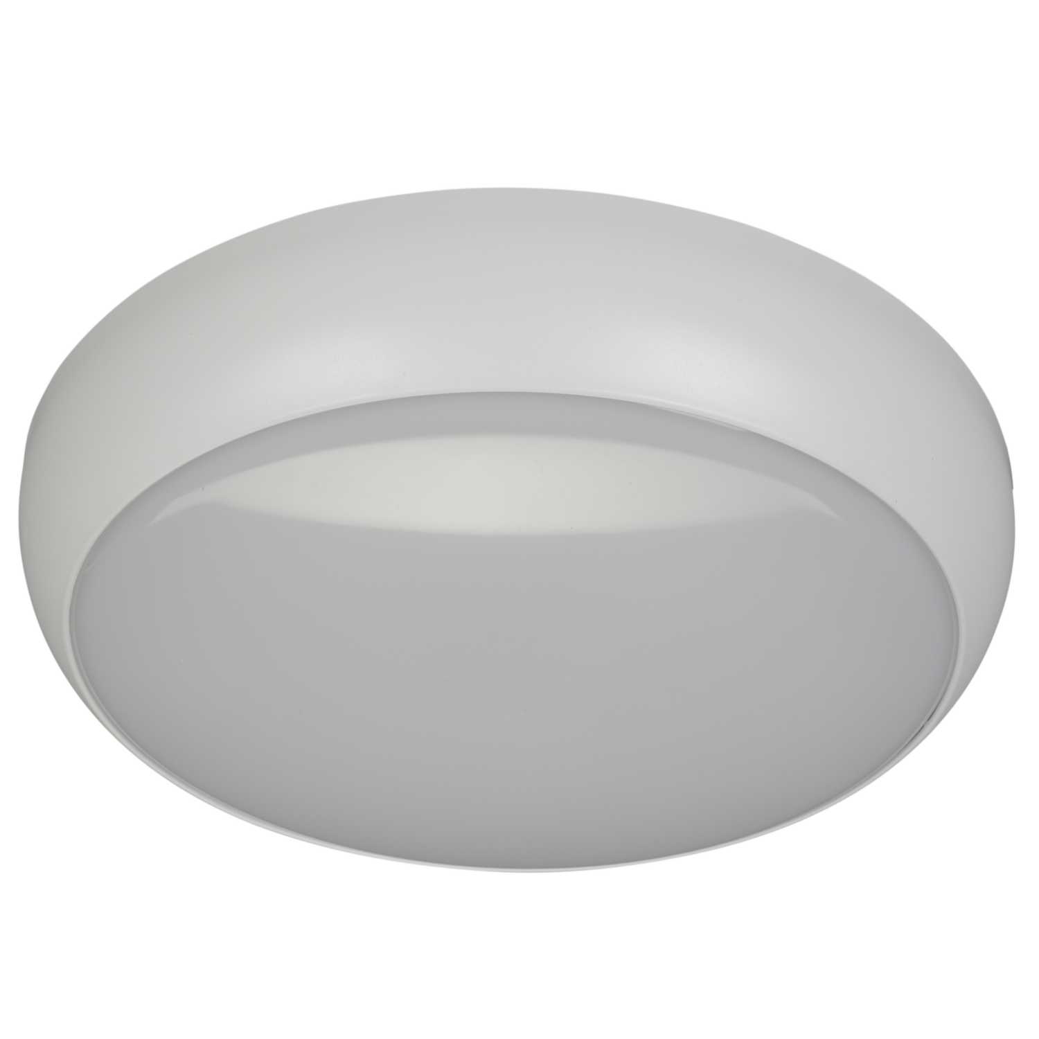 Fern Howard 13W LED Circular Bulkhead White Base Opal Diffuser 4000K ...