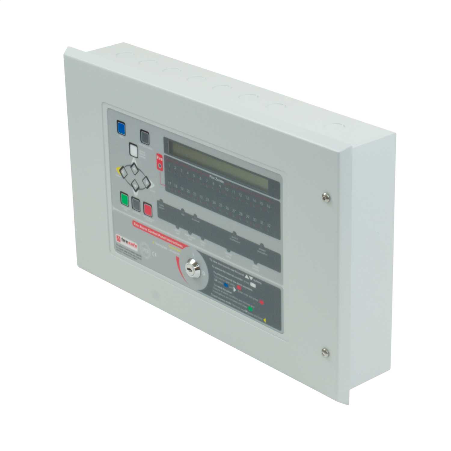 Firesafe Two Loop 32 Zone Analogue Addressable Fire Control Panel ...