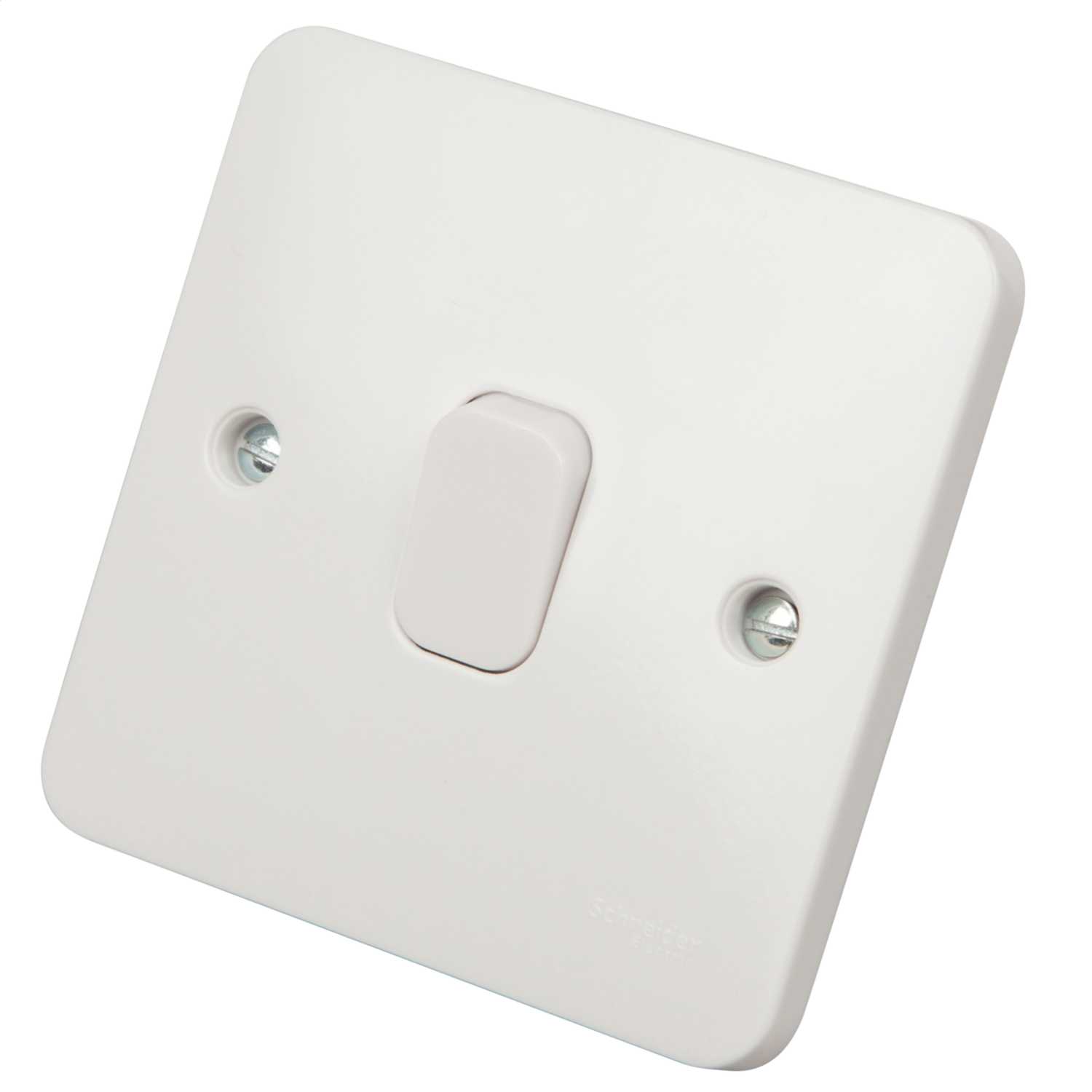 GGBL1014 White Moulded 1 Gang Intermediate Switch SCHNEIDER Lisse