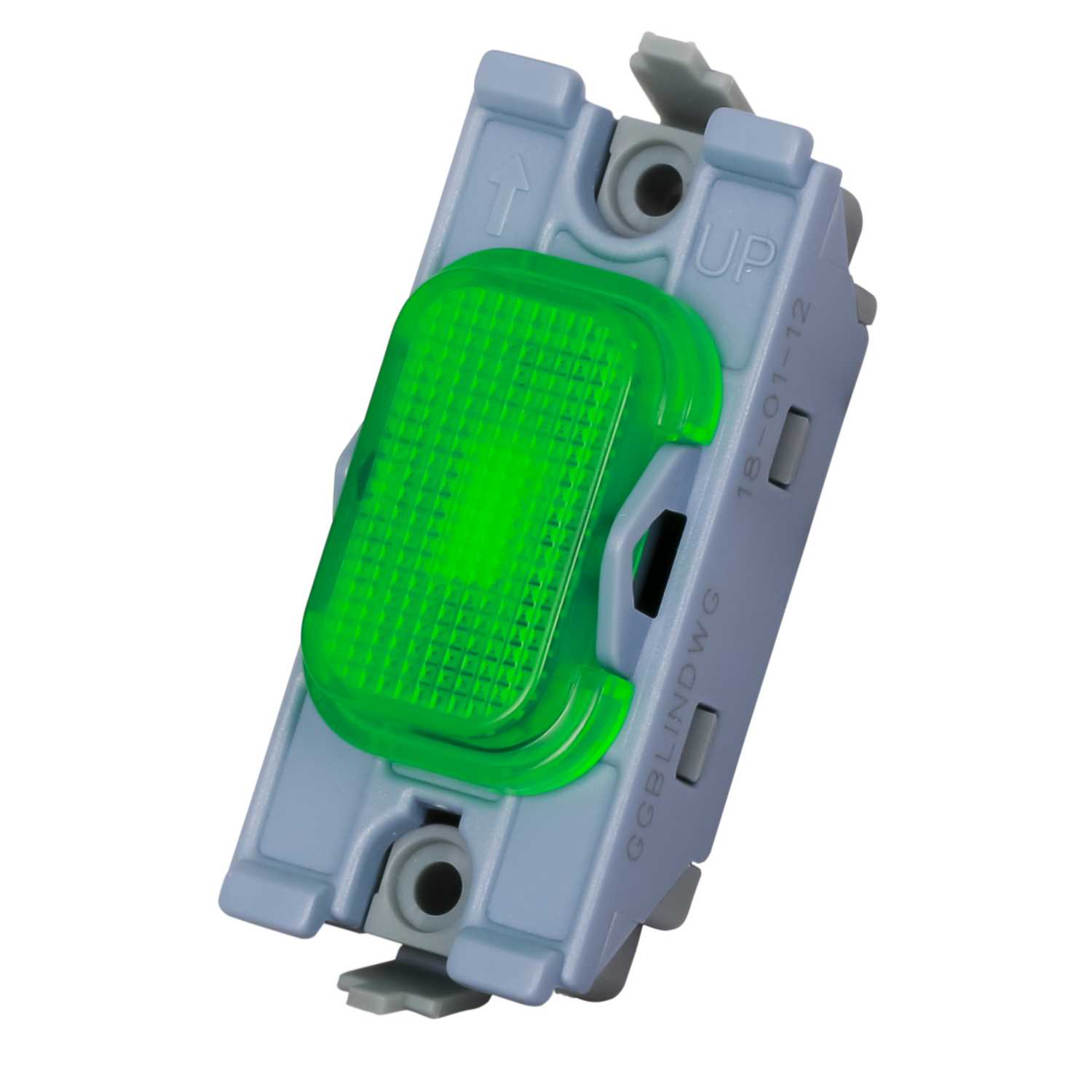 Schneider Lisse Green LED Neon Indicator for Grid System (GGBLINDWG) | CEF