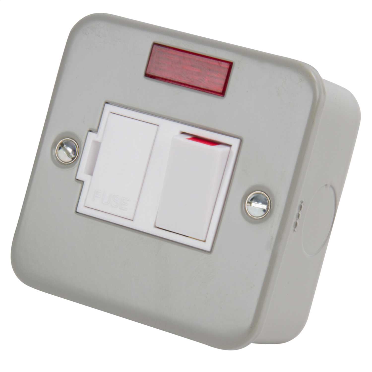 Schneider GET Exclusive 13A DP Switched Fused Spur with Neon and Flex