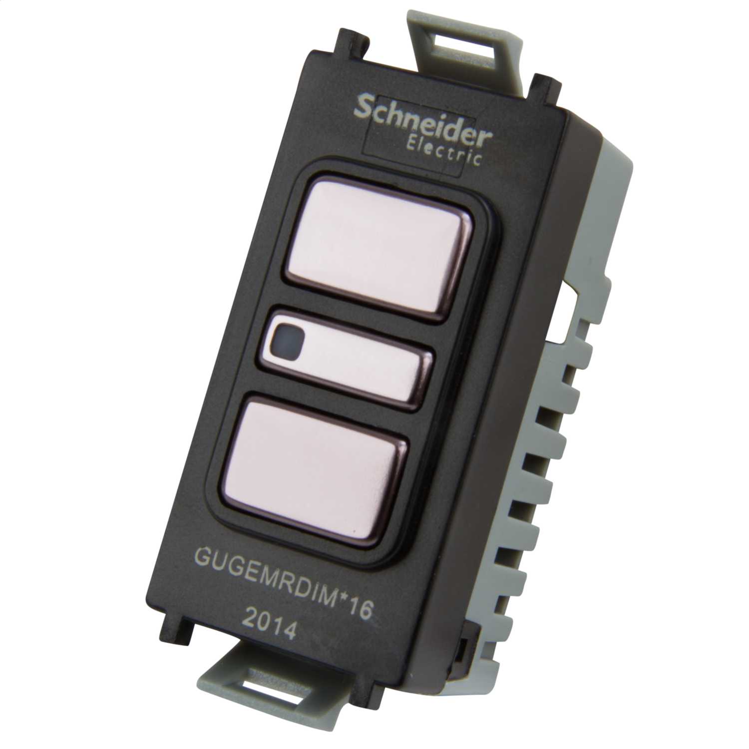 Schneider GET Ultimate 300W Electronic Grid Dimmer Black Nickel Black