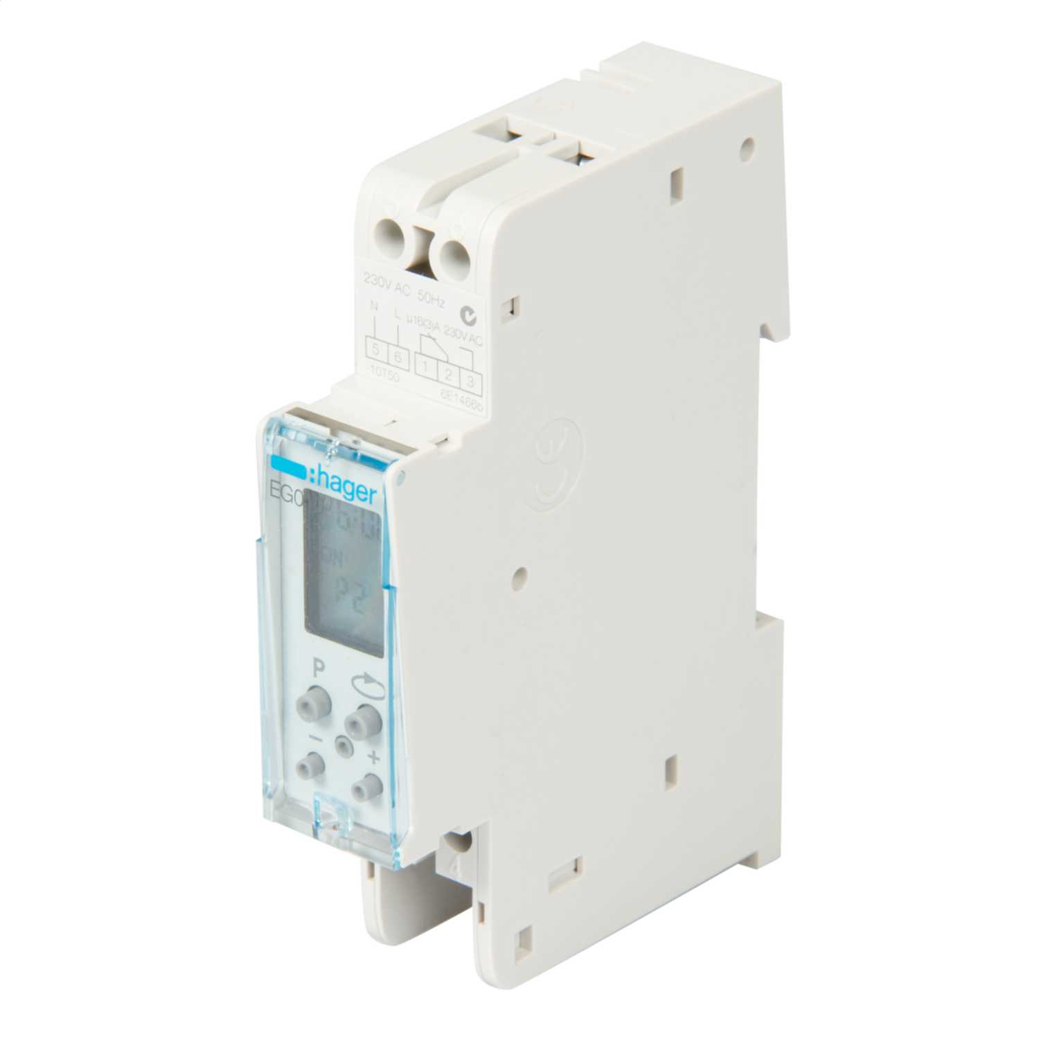 Hager 1 Channel Daily Digital Time Switch (EG010) CEF