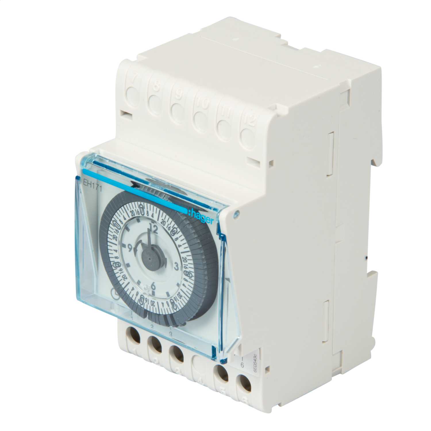 Hager 1 Channel Weekly Time Switch with Failure Reserve (EH171) CEF