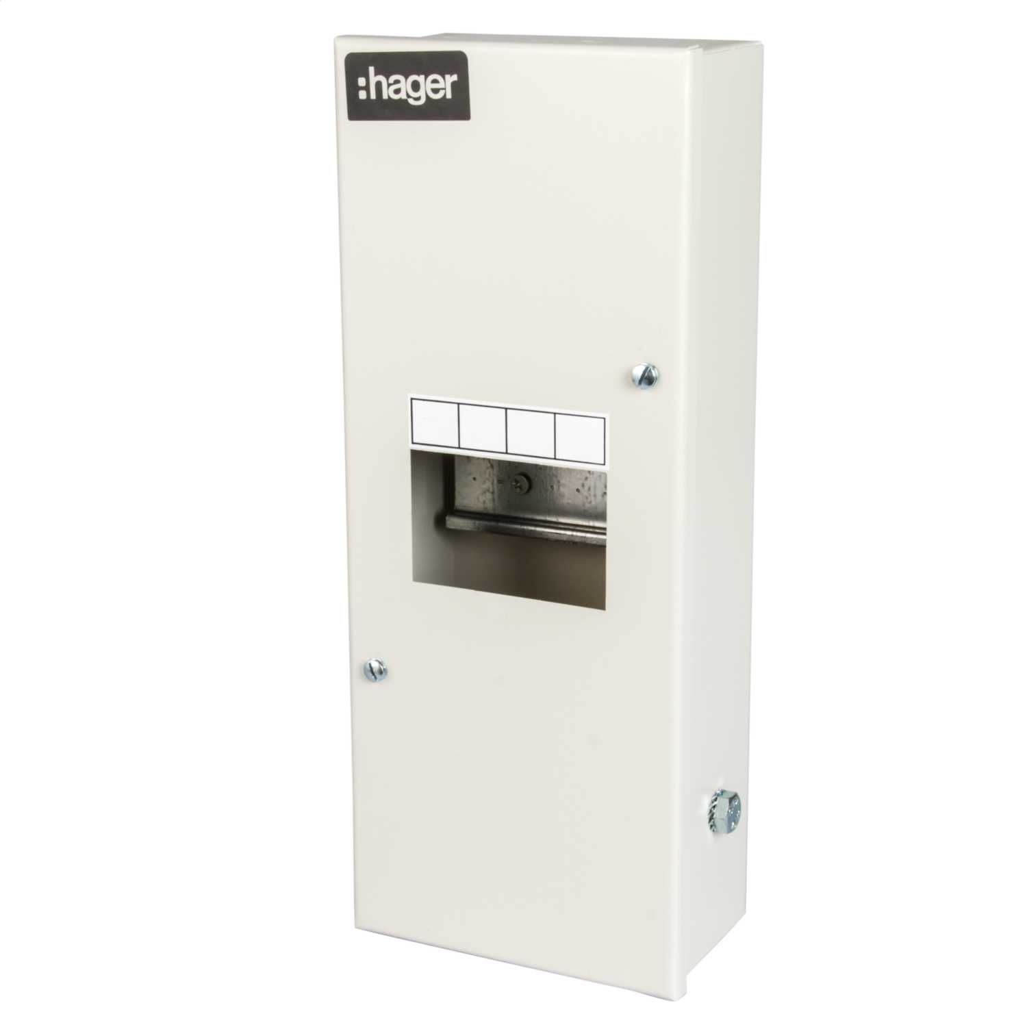 Hager 4 Module Metalclad Extended Height Enclosure (IU44) | CEF