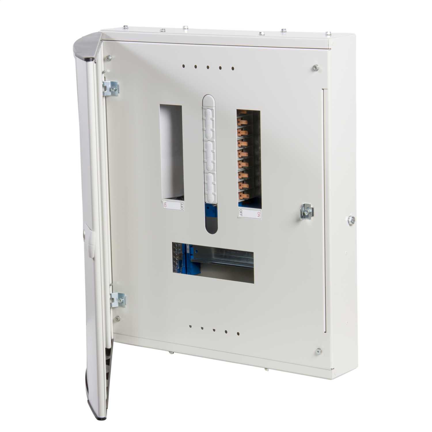 Hager 6 Way 125 Amp TP+N Type B Distribution Board Without Incomer ...