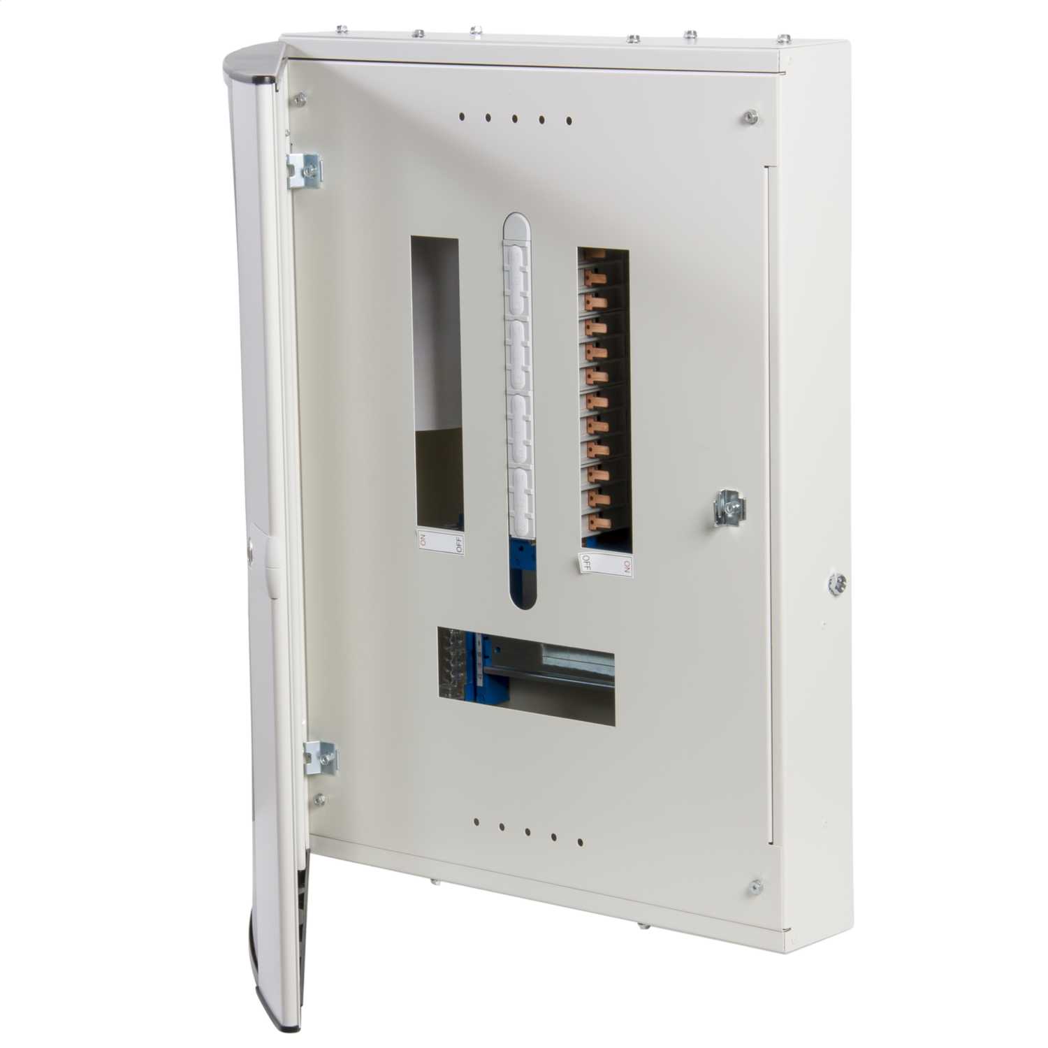 Hager 8 Way 125 Amp TP+N Type B Distribution Board Without Incomer ...