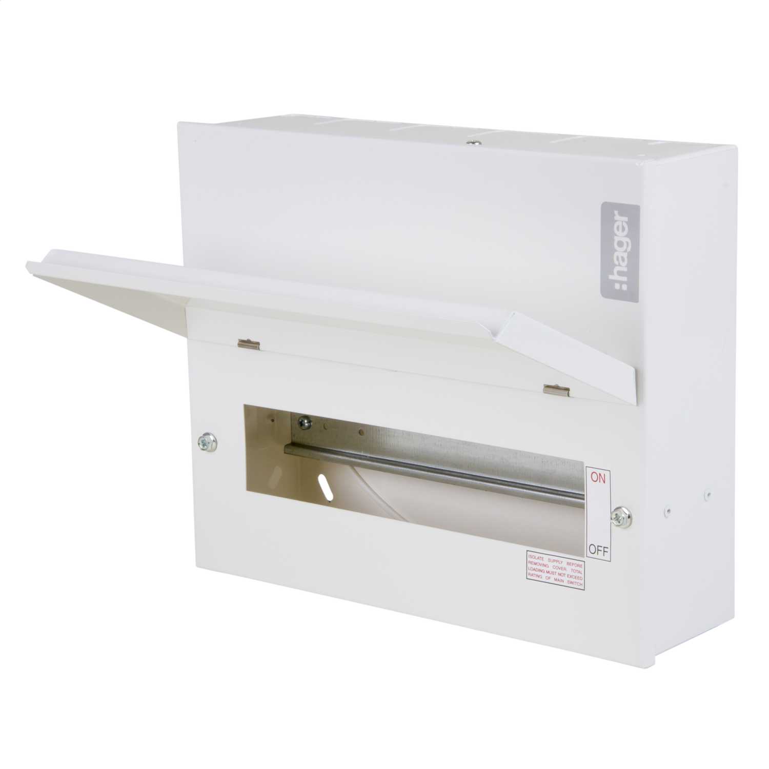 Hager 12 Module Metal Clad Enclosure (VML012) CEF