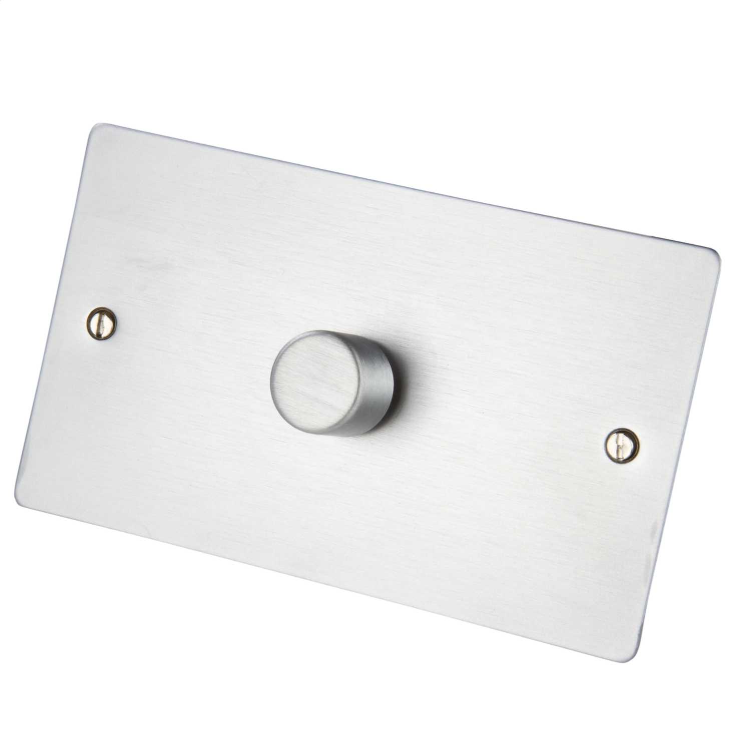 Hamilton Sheer 1000W 1 Gang 2 Way Dimmer Switch Satin Chrome (861X1K) CEF