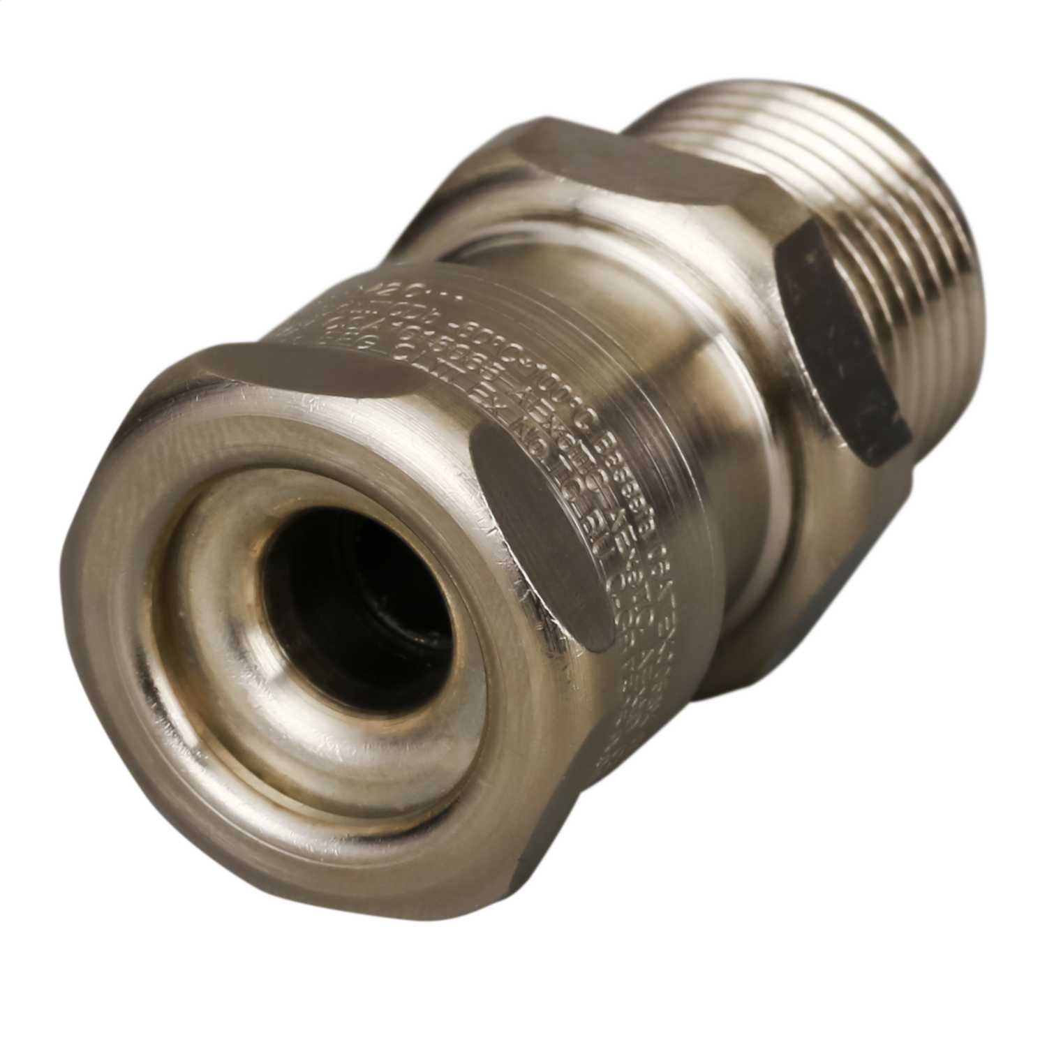 Hawke 20mm 501/421/OS Cable Gland Nickel Plated (501/421/OS/M20/NP) CEF
